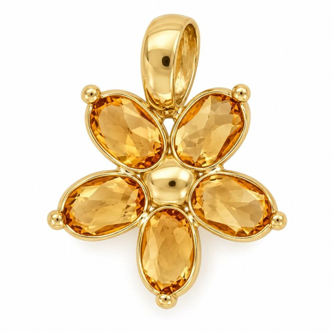 No reserve price - Pendant - 18 kt