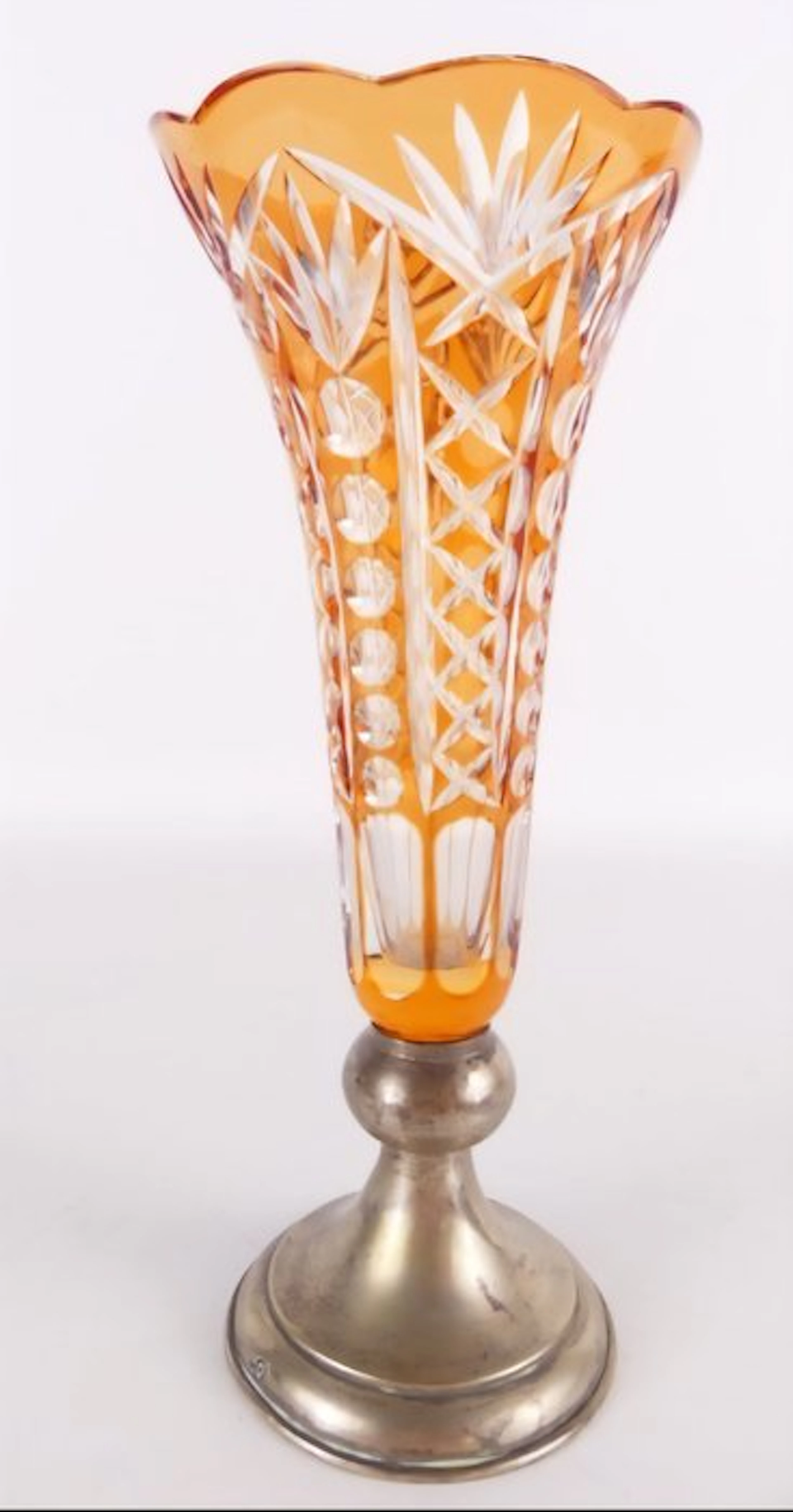 Hermann Ratzersdorfer - Vase - .800 silver - 800 Silver & Amber