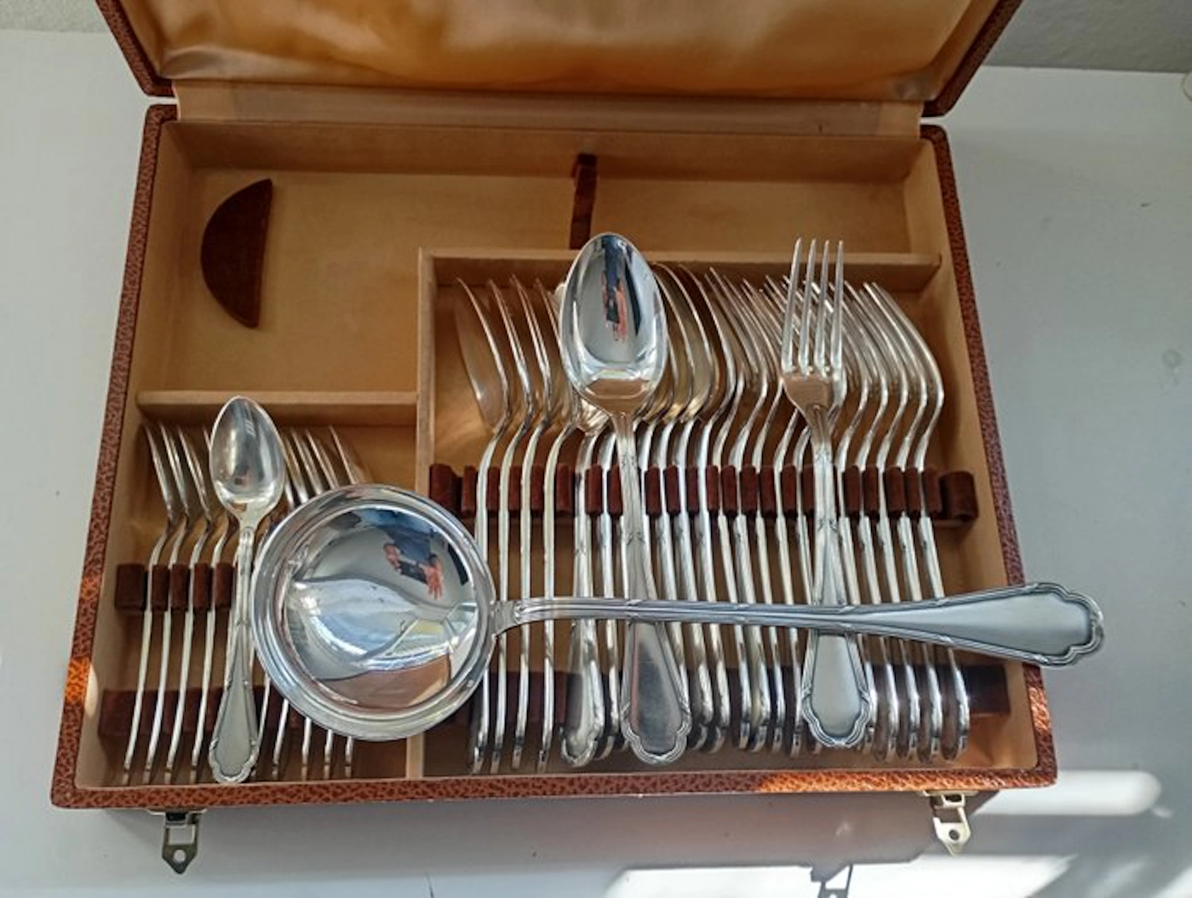 Ercuis - Cutlery set (37) - Silverplated