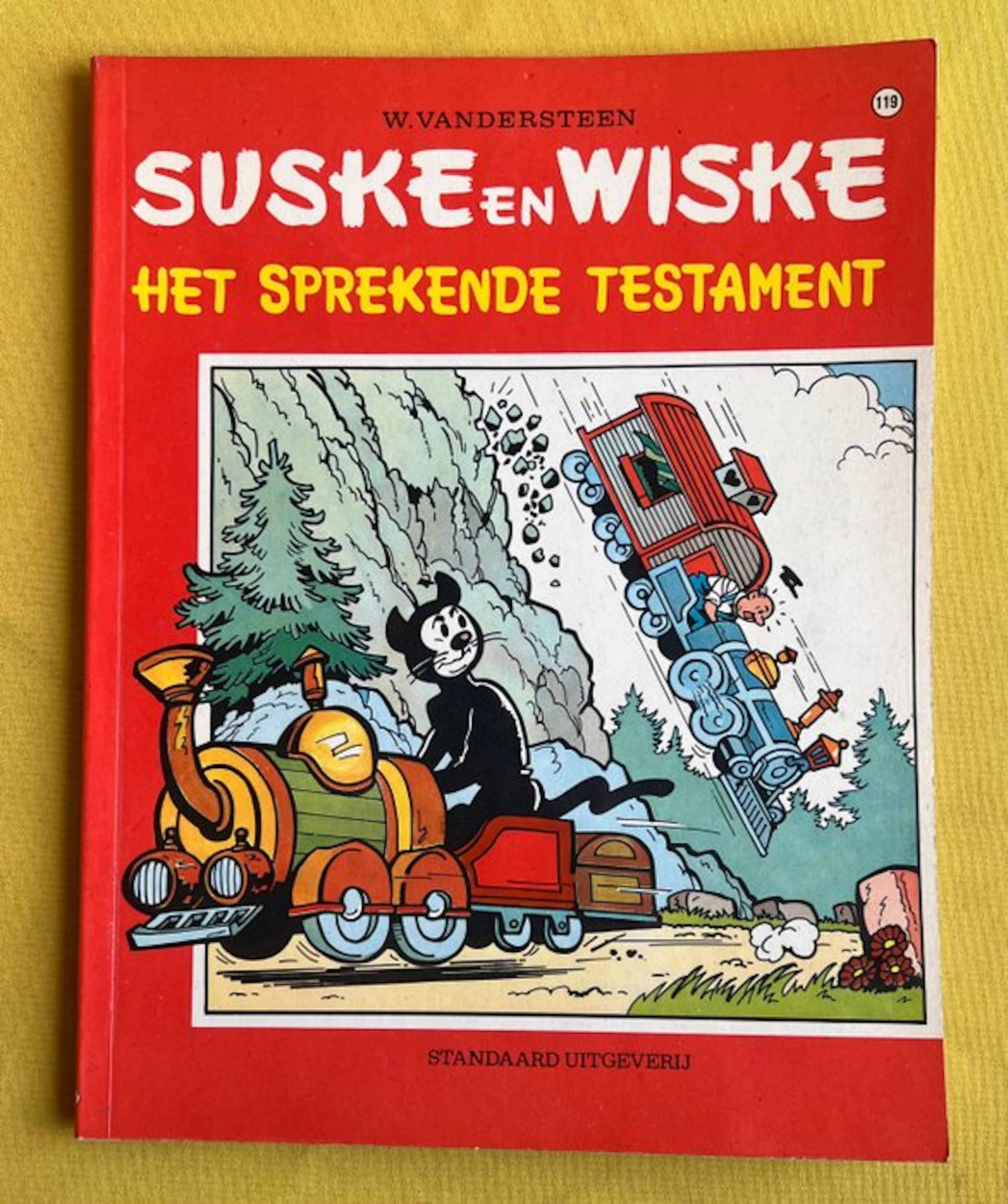 Suske en Wiske - VK-119 Het sprekende testament - 1 Album - First