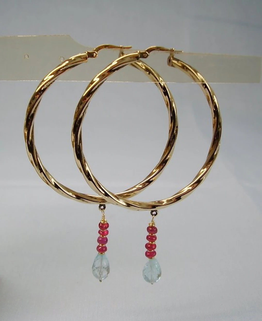 No reserve price - Earrings - 8 kt