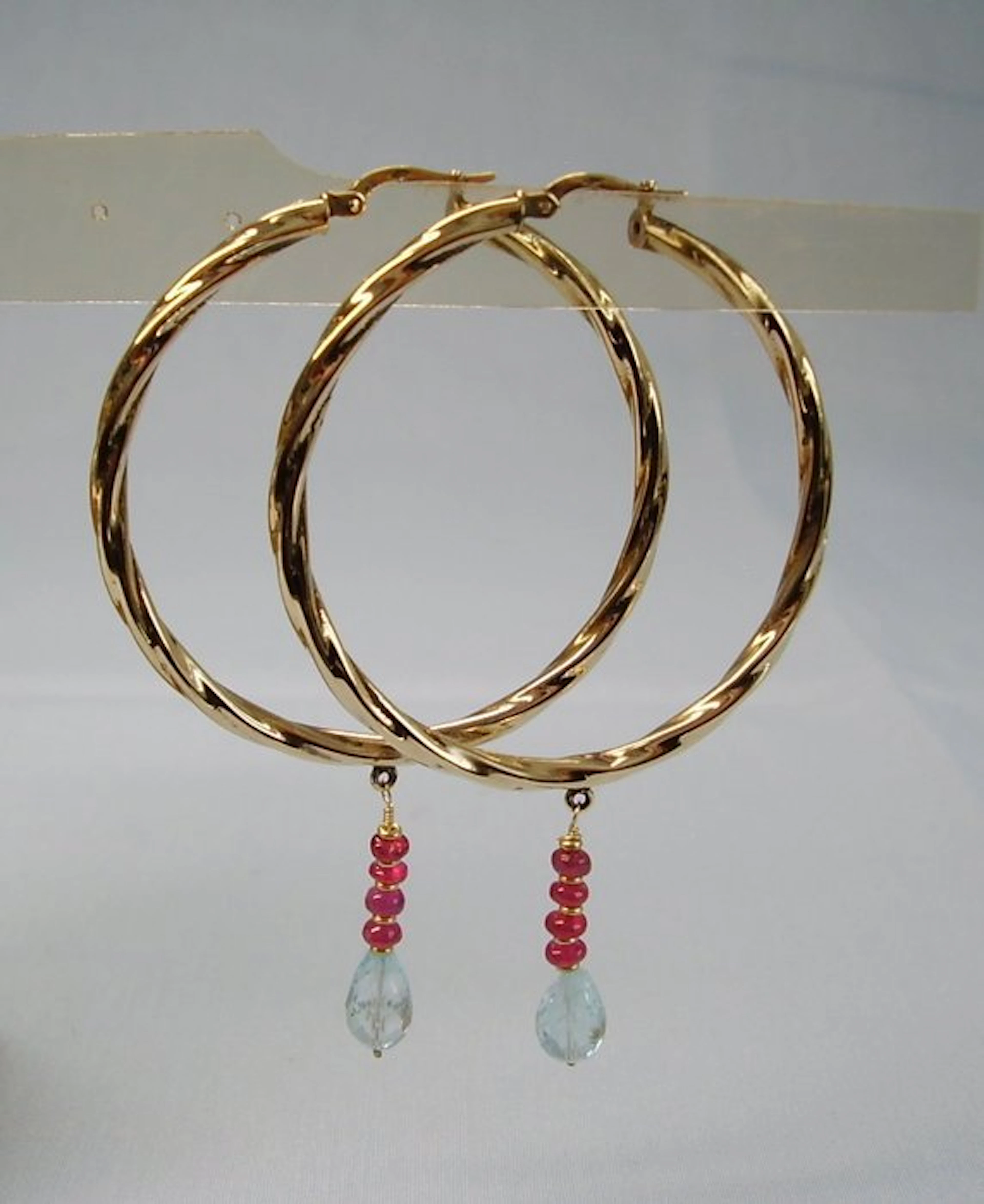 No reserve price - Earrings - 8 kt
