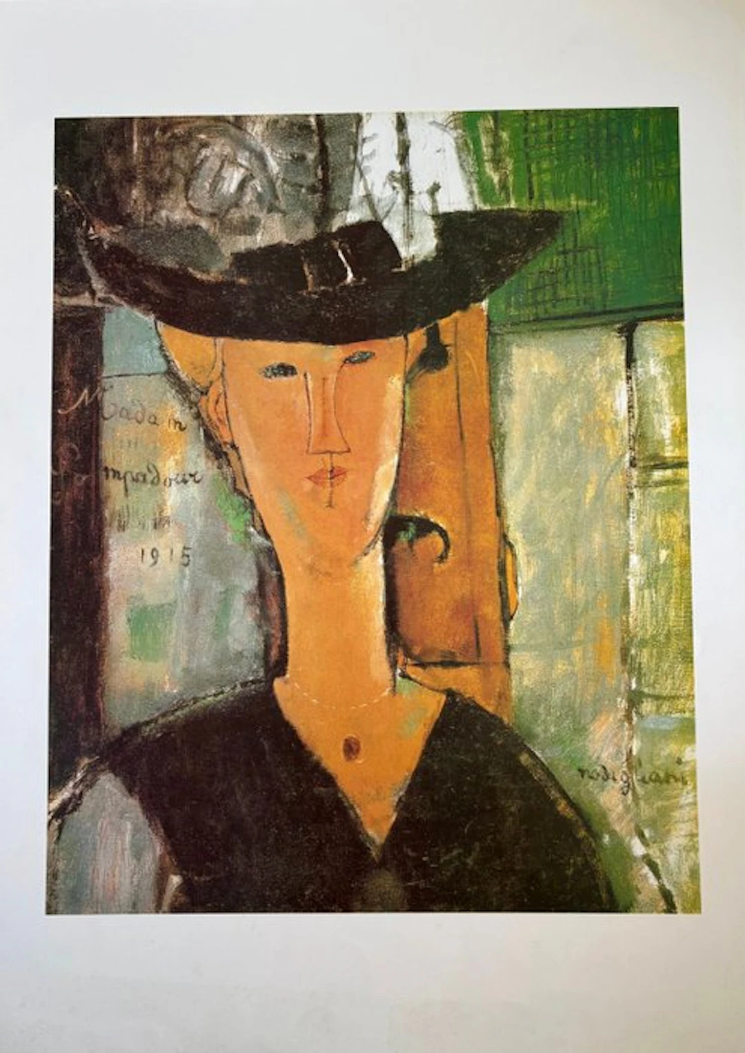 Amedeo Modigliani (1884-1920) - Madame Pompadour