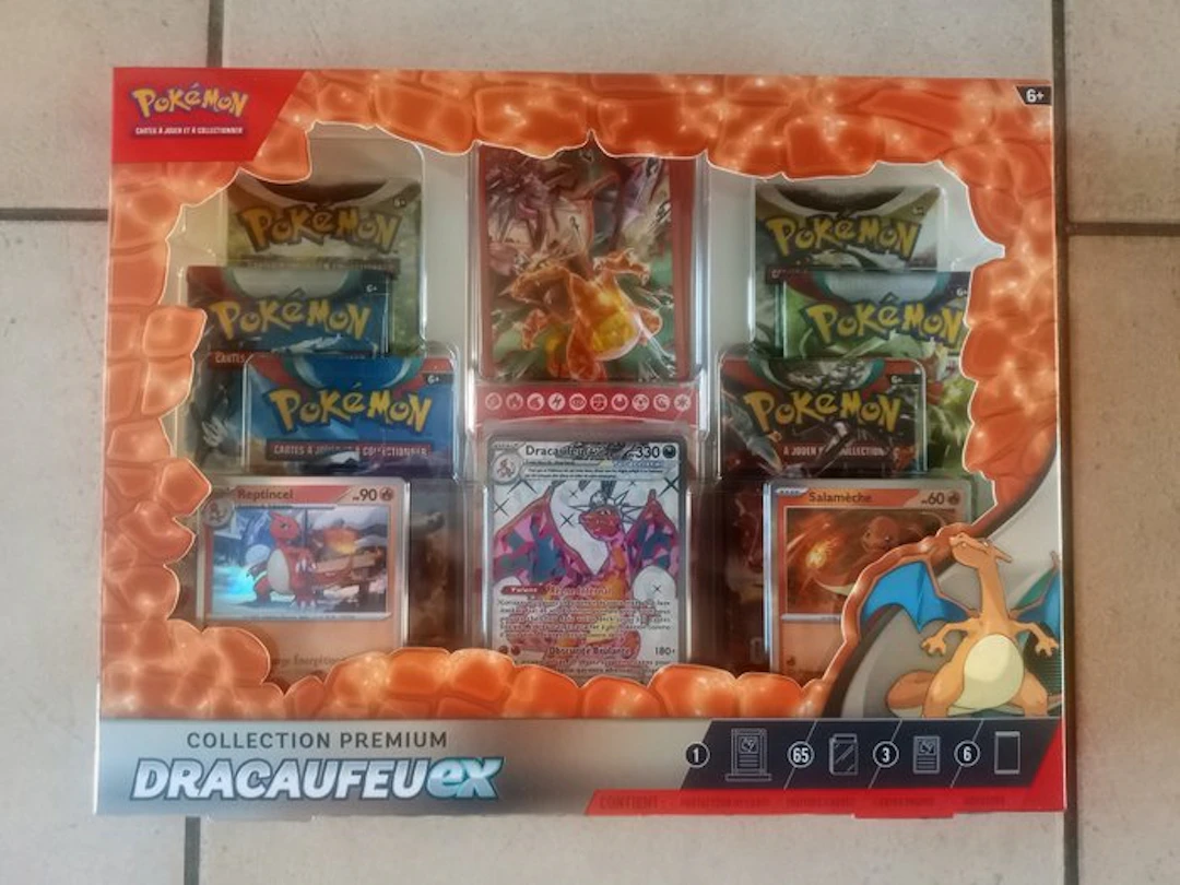 Pokémon - 1 Box - Pokémon – Collection Premium Dracaufeu...