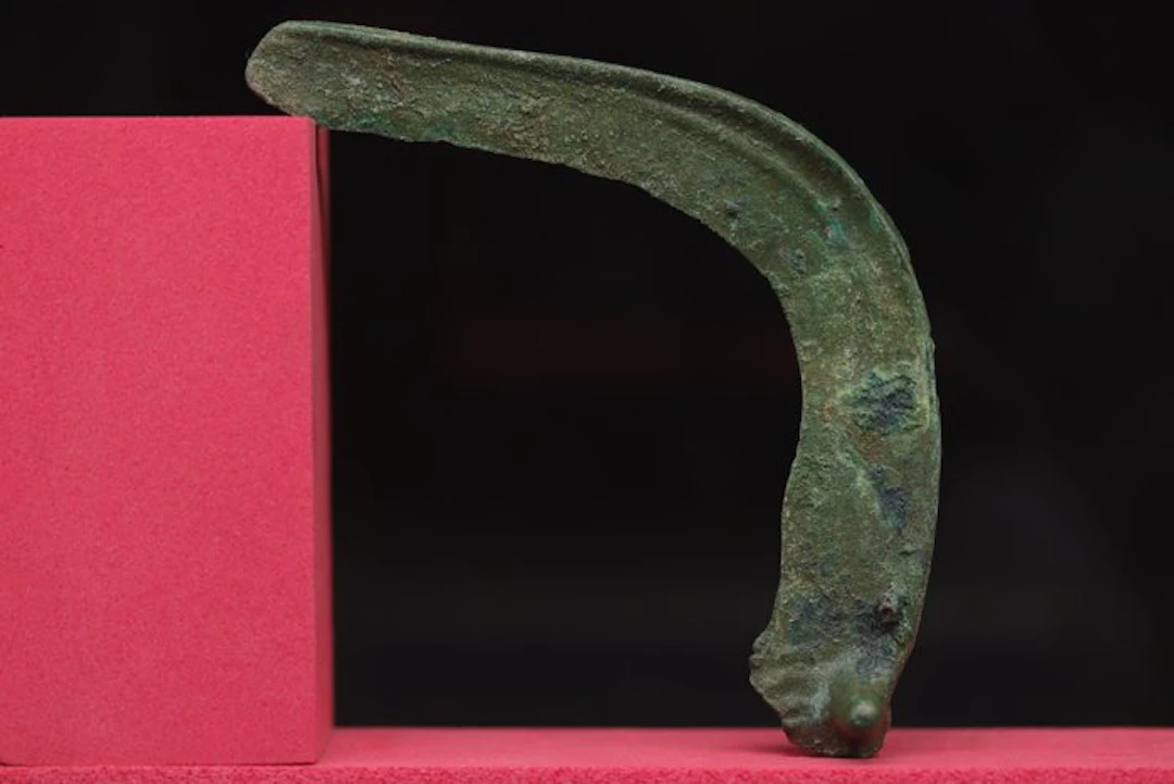 Bronze Age (Urnfield Culture) - Bronze Votive Sickle...