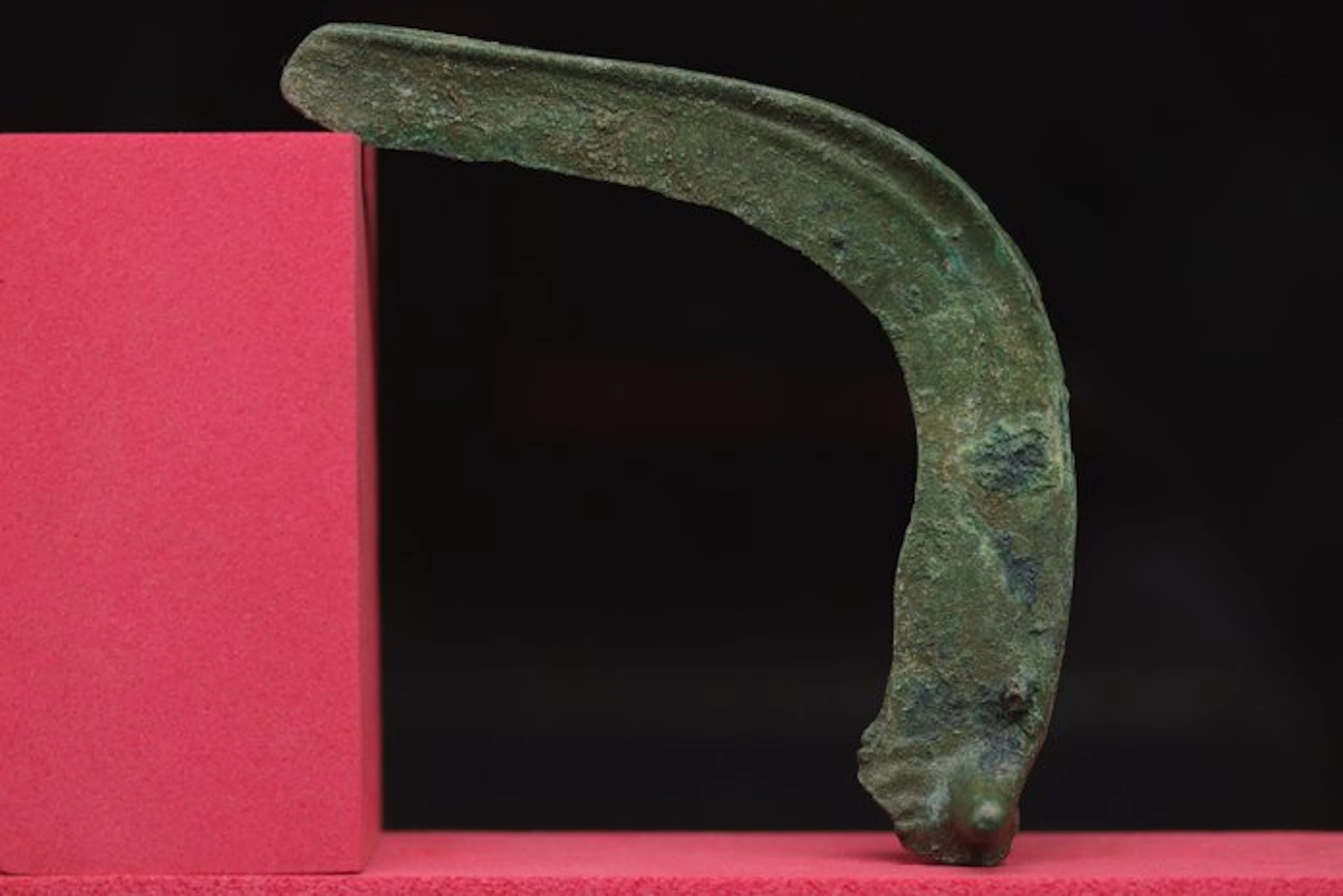 Bronze Age (Urnfield Culture) - Bronze Votive Sickle...