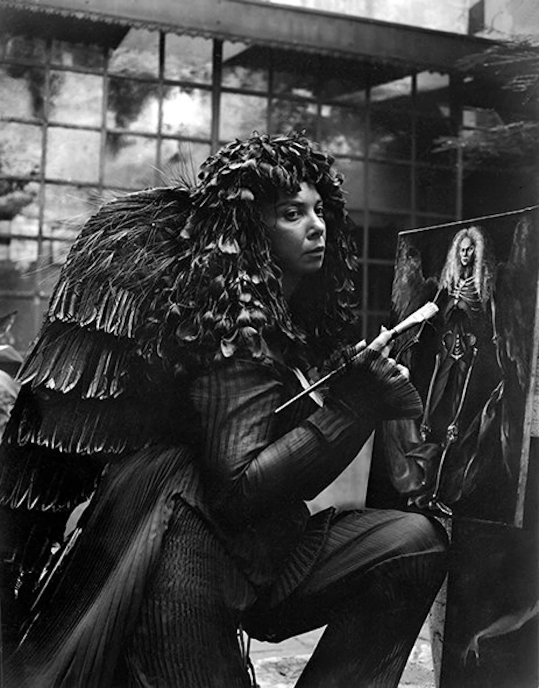 Camerapohoto Epoche/Vittorio Pavan - 22-Leonor Fini,pittrice-Venezia 1951