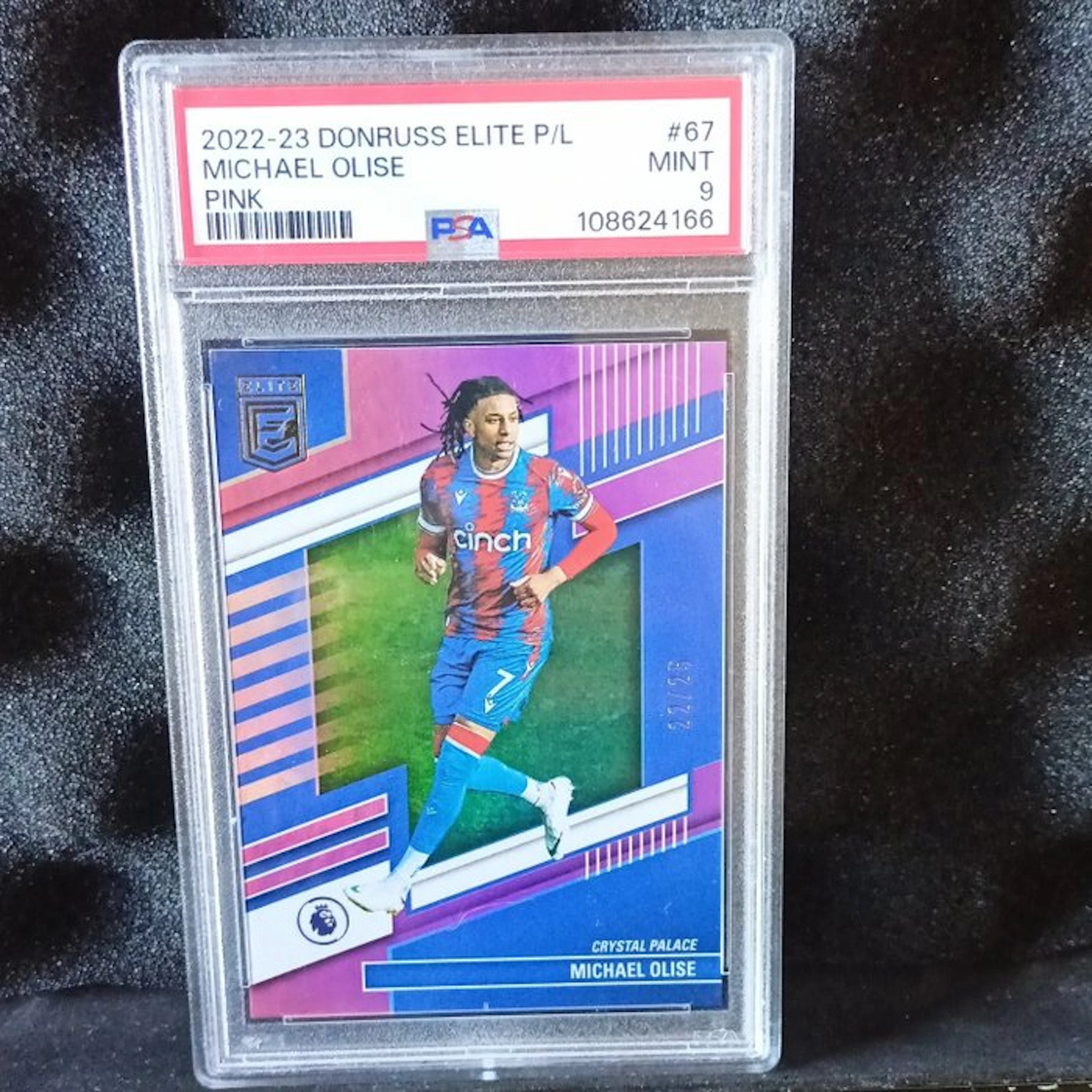 2022/23 Panini Donruss Michael Olise #67 Serialised card