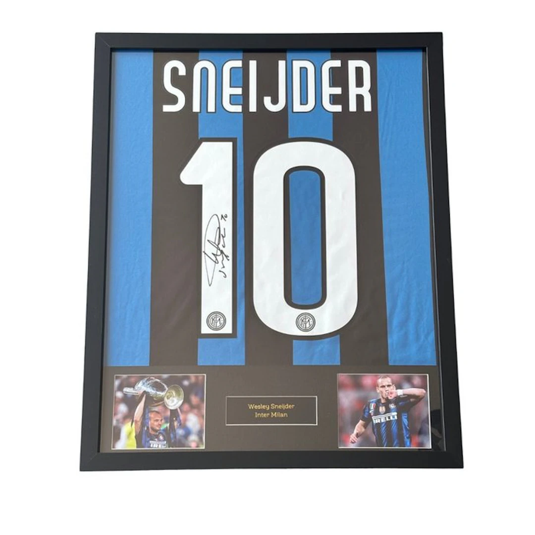 Inter Milan - Italian Football League - Wesley Sneijder - 2026 - Football shirt