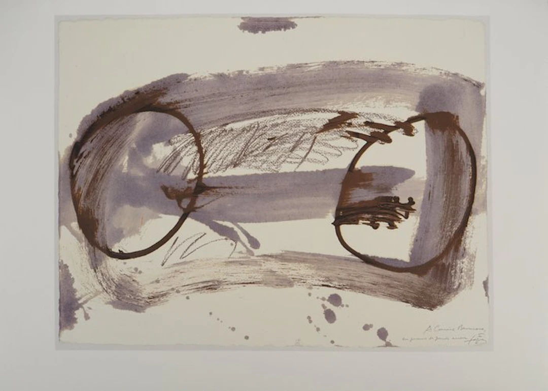 Antoni Tapies (1923-2012) - Deux cercles