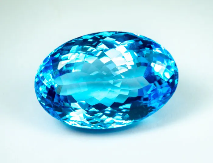 No reserve price Topaz - 48.03 ct - Gem Report Antwerp...