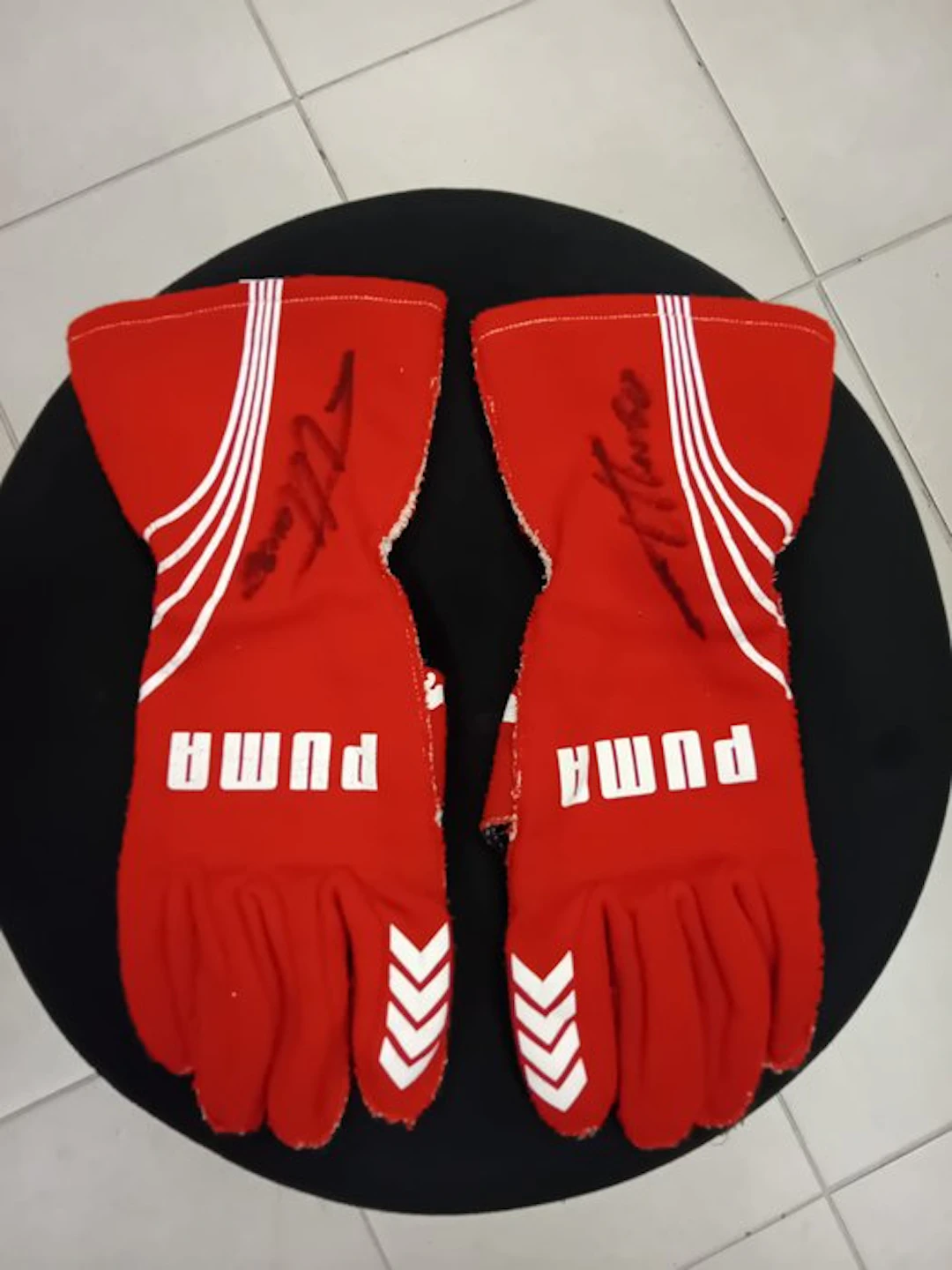 Guanti da pilota puma - Fernando Alonso - 2014 - Puma gloves