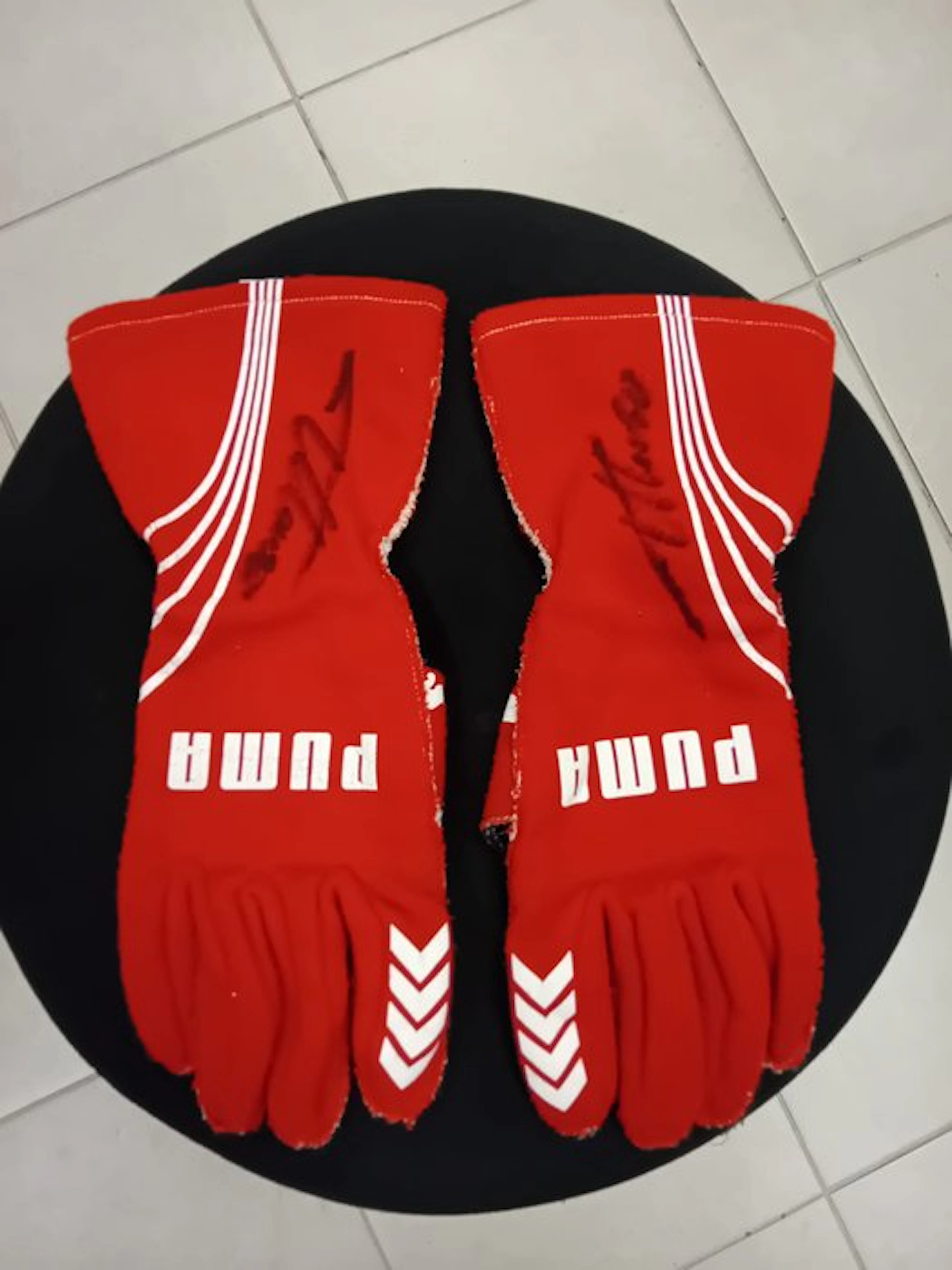 Guanti da pilota puma - Fernando Alonso - 2014 - Puma gloves
