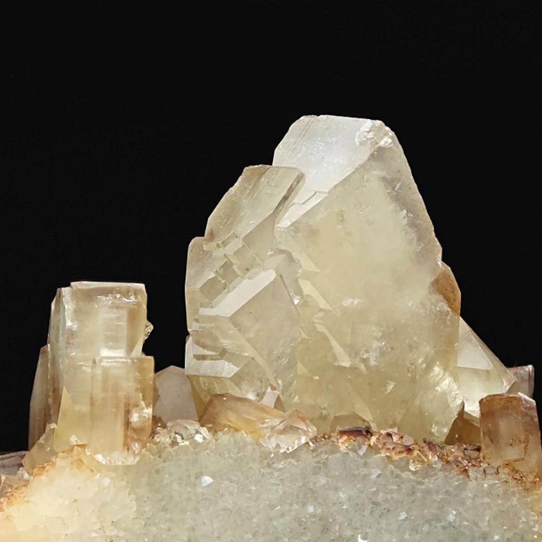Large barite crystals