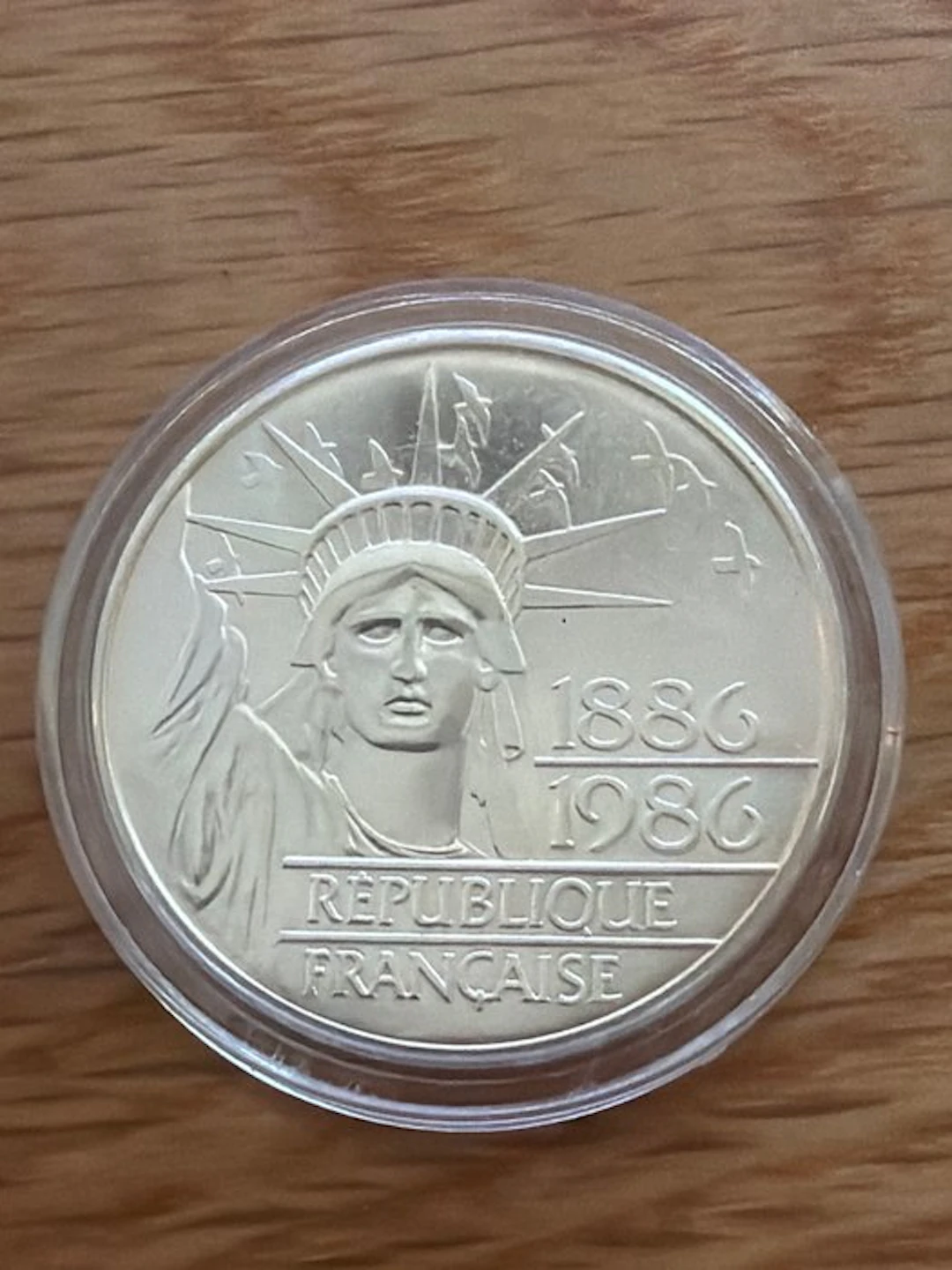 France. 10 Francs 1986, Liberté 15g (900) Silber (No reserve price)