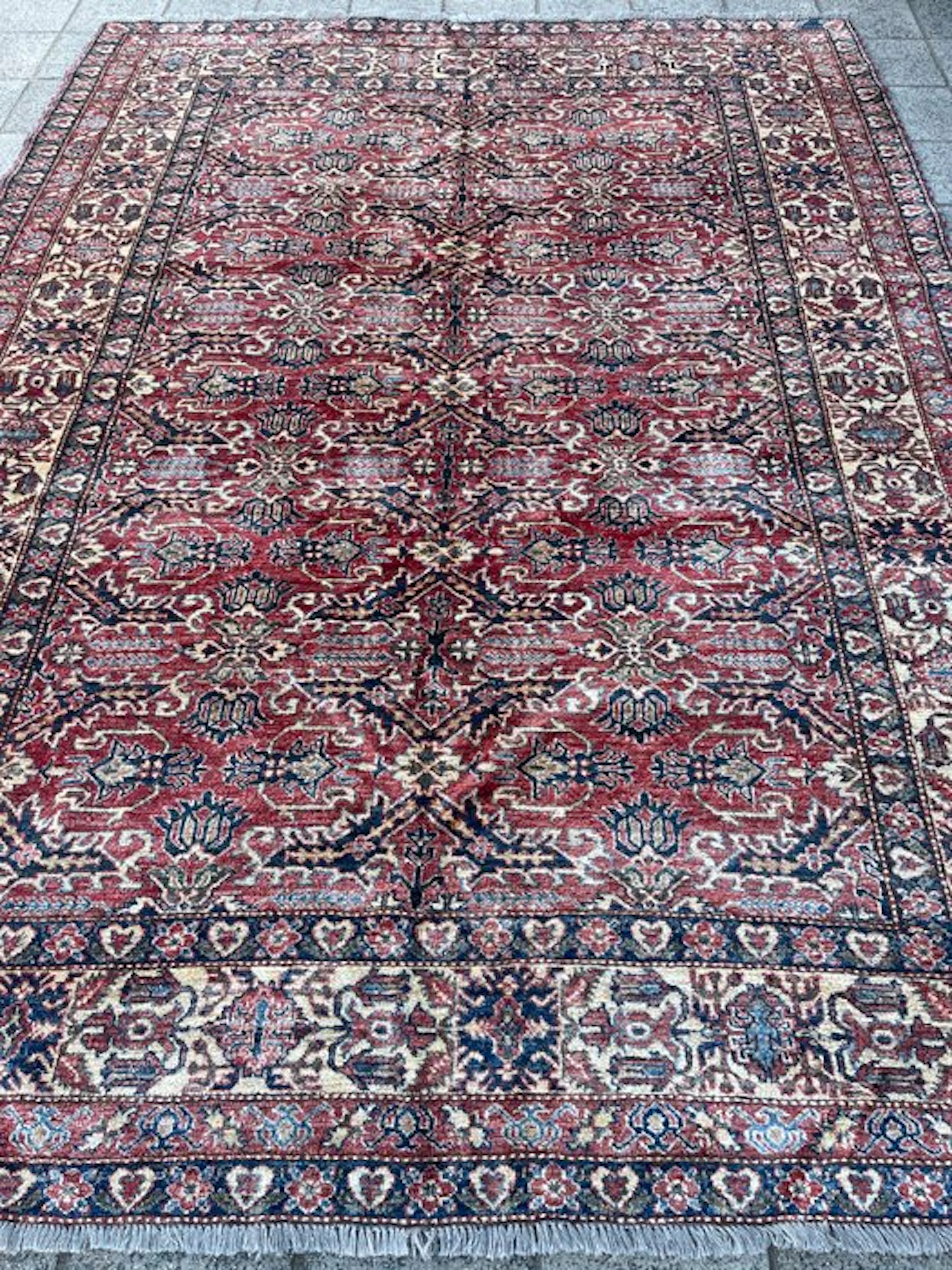 Afghan Shirwan carpet - cleaned - hand-knotted - wool - Carpet - 326