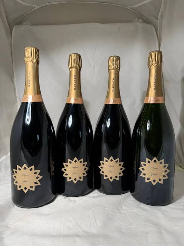 Marcato Chloé Brut Metodo Champenois Durello - Veneto - 4 Magnums (1.5L)