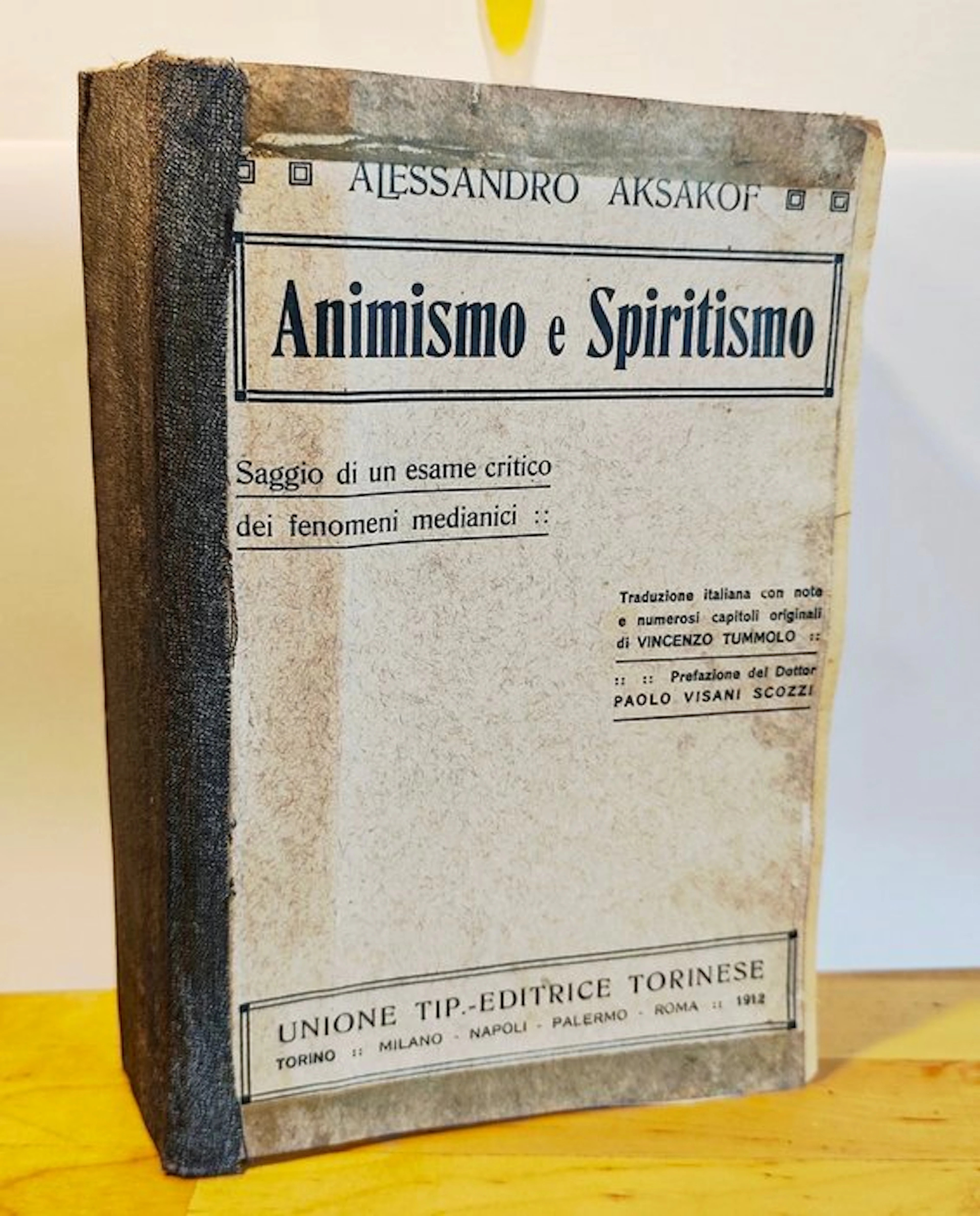 Alessandro Aksakof - Animismo e spiritismo - 1912