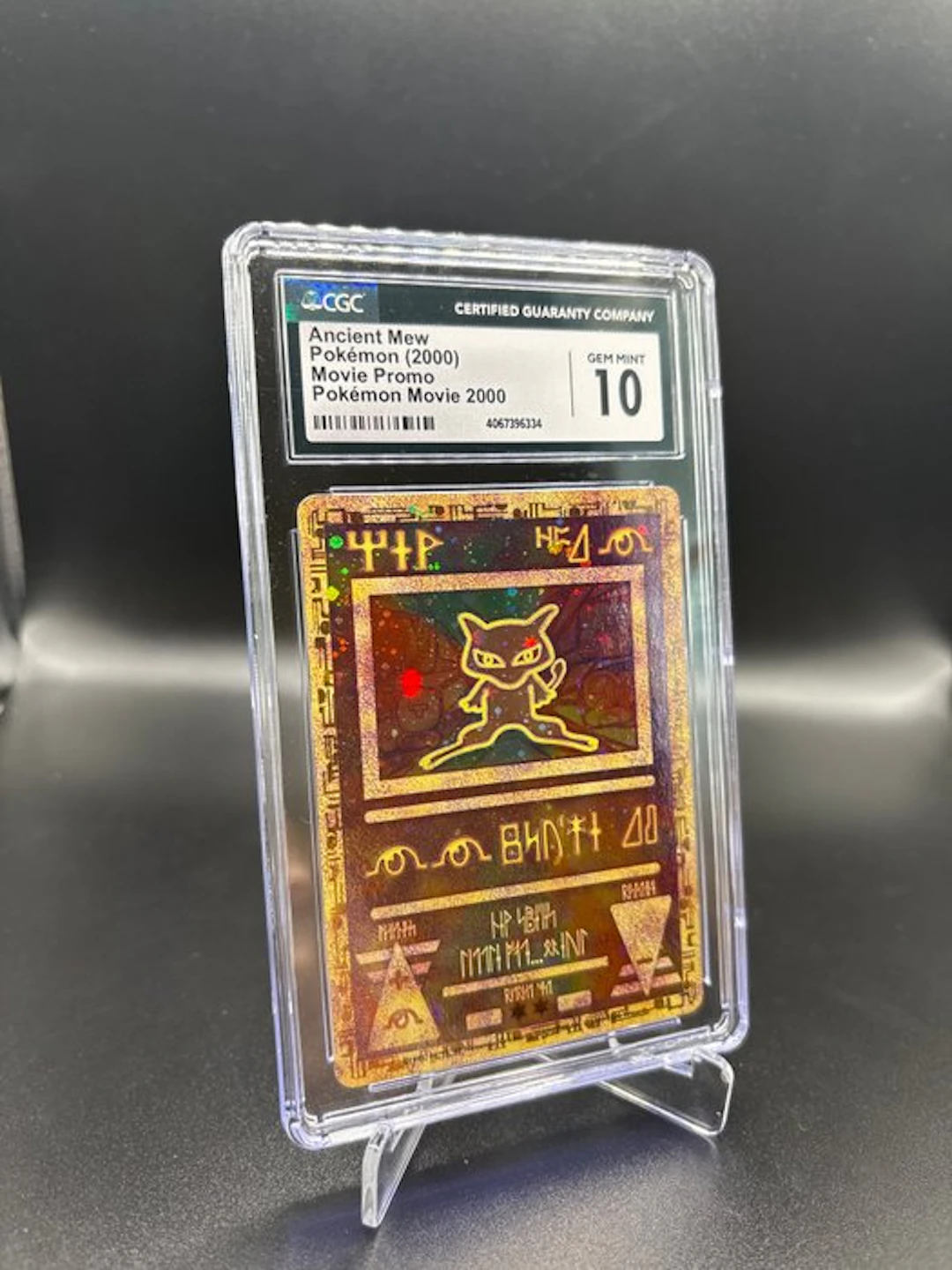 Pokémon - 1 Graded card - Ancient Mew 2000 Movie Promo Promo card