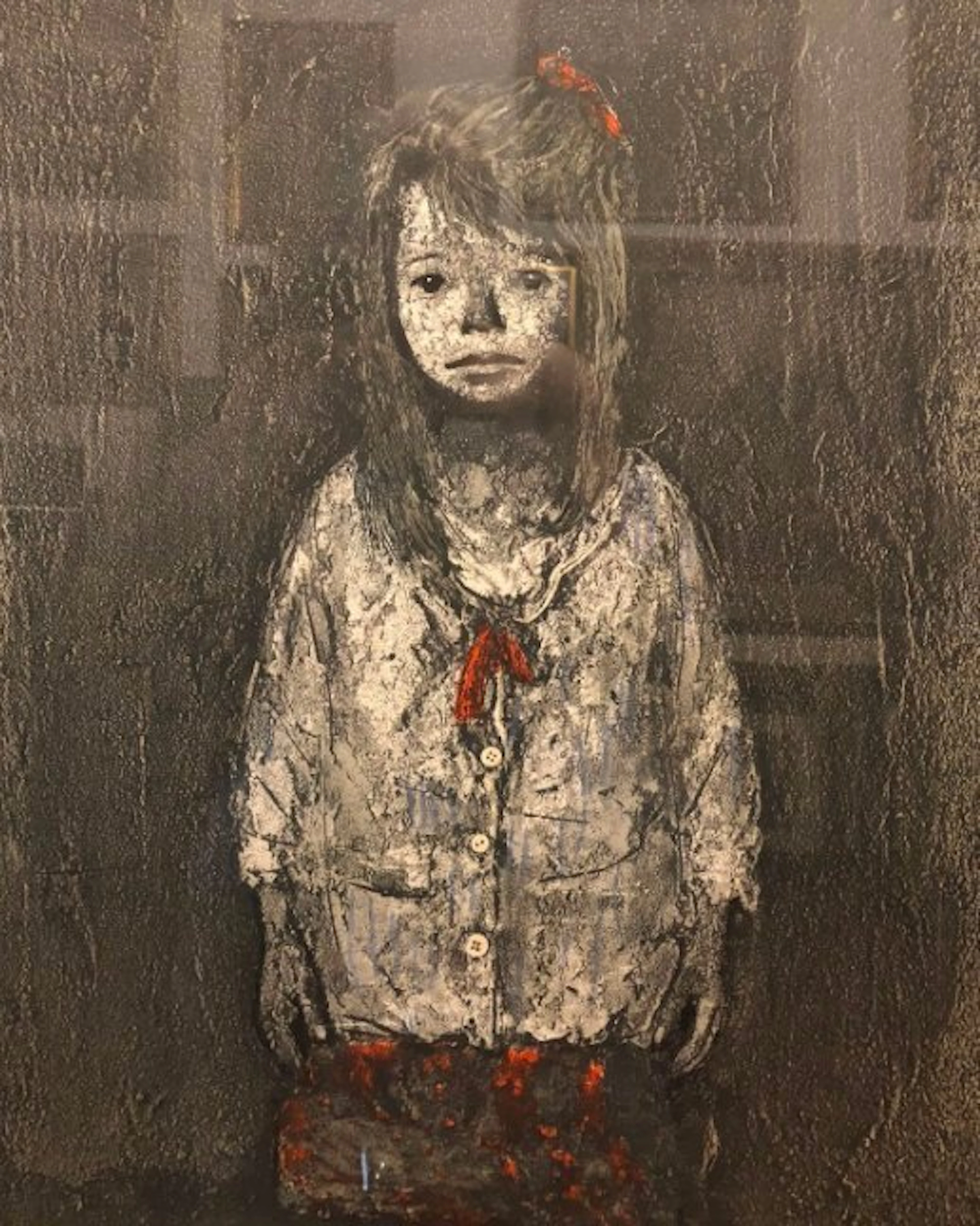 Xavier Bueno (1915-1979) - Bambina in posa