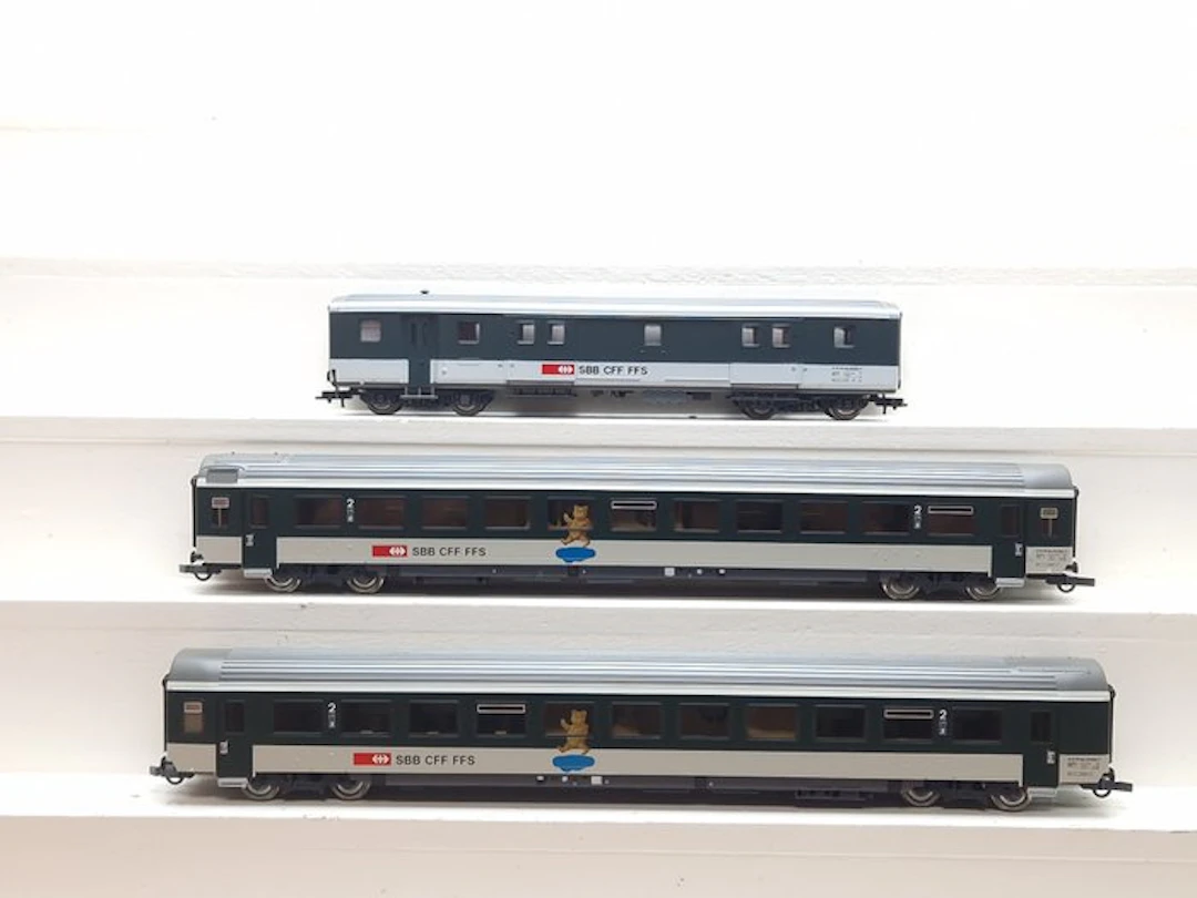 Roco H0 - 44334/44888/44965.1 - Model train passenger...
