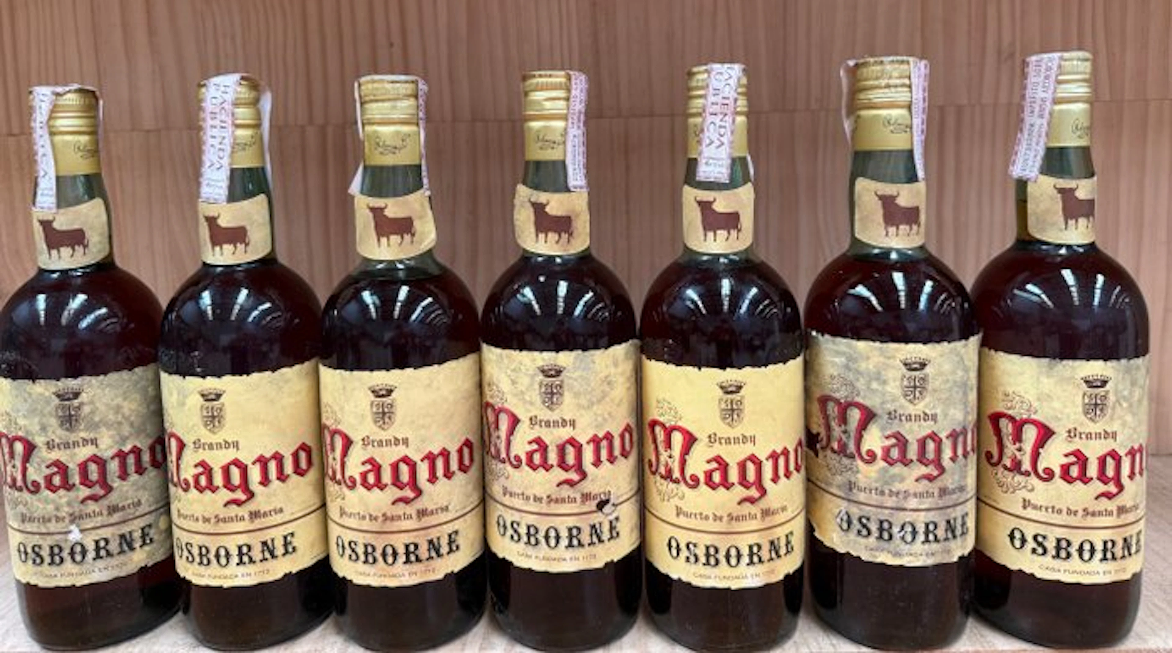Osborne - Magno Brandy - b. 1970s - 75cl - 7 bottles