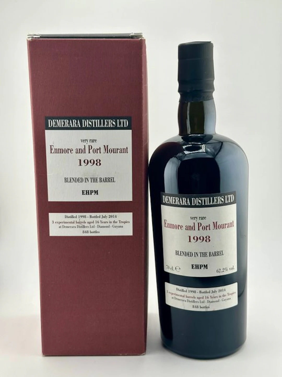 Enmore and Port Mourant 1998 Velier - EHPM Blended in the Barrel - b