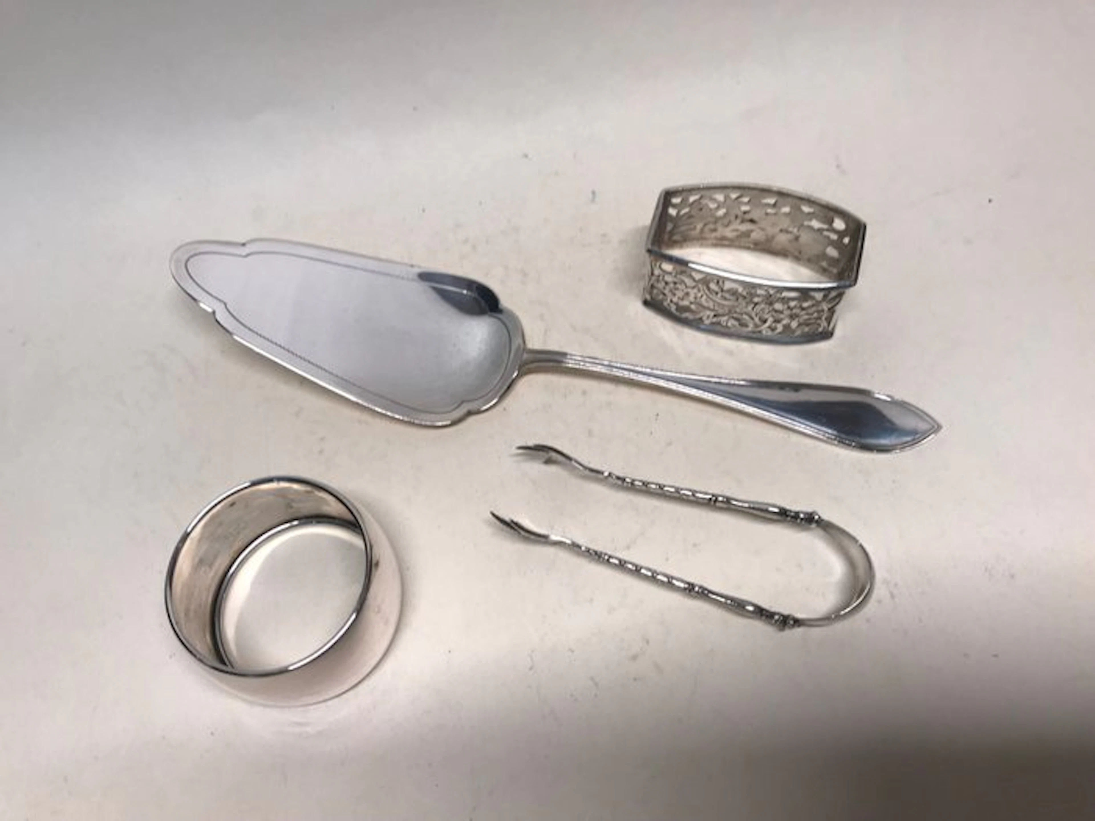 Cake server (4) - Silver - 1900-1910 - Silver objects