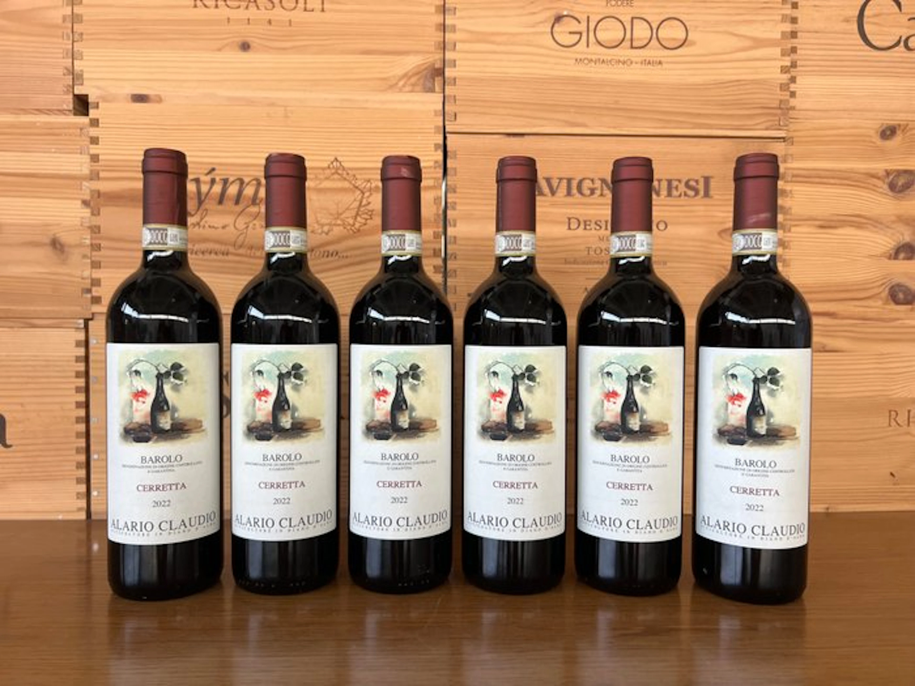 2022 Claudio Alario "Cerretta" - Barolo DOCG - 6 Bottle (0.75L)