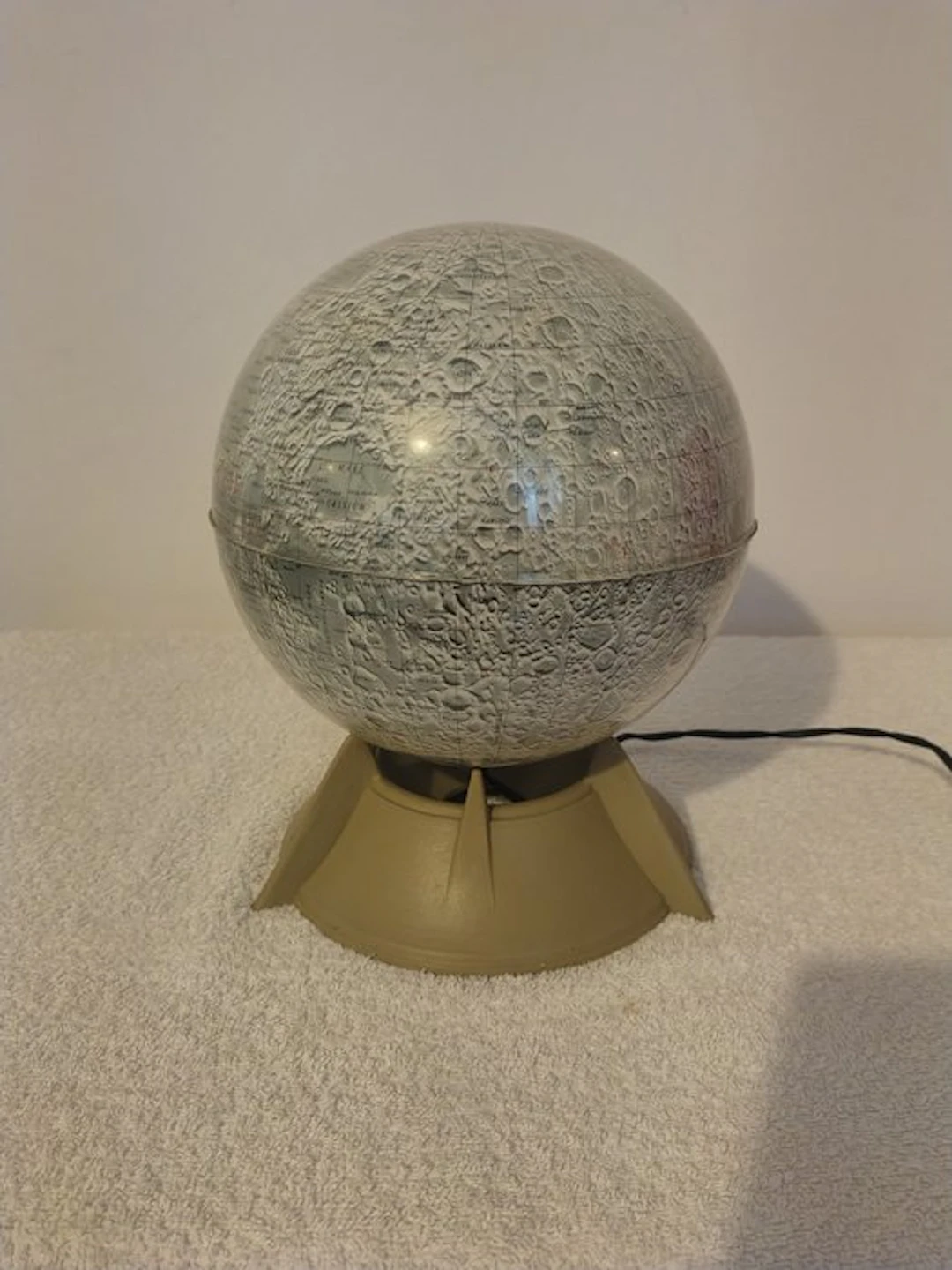 Rico Edizioni Firenze - Table lamp - Lunar Globe - Plastic - NASA surveys