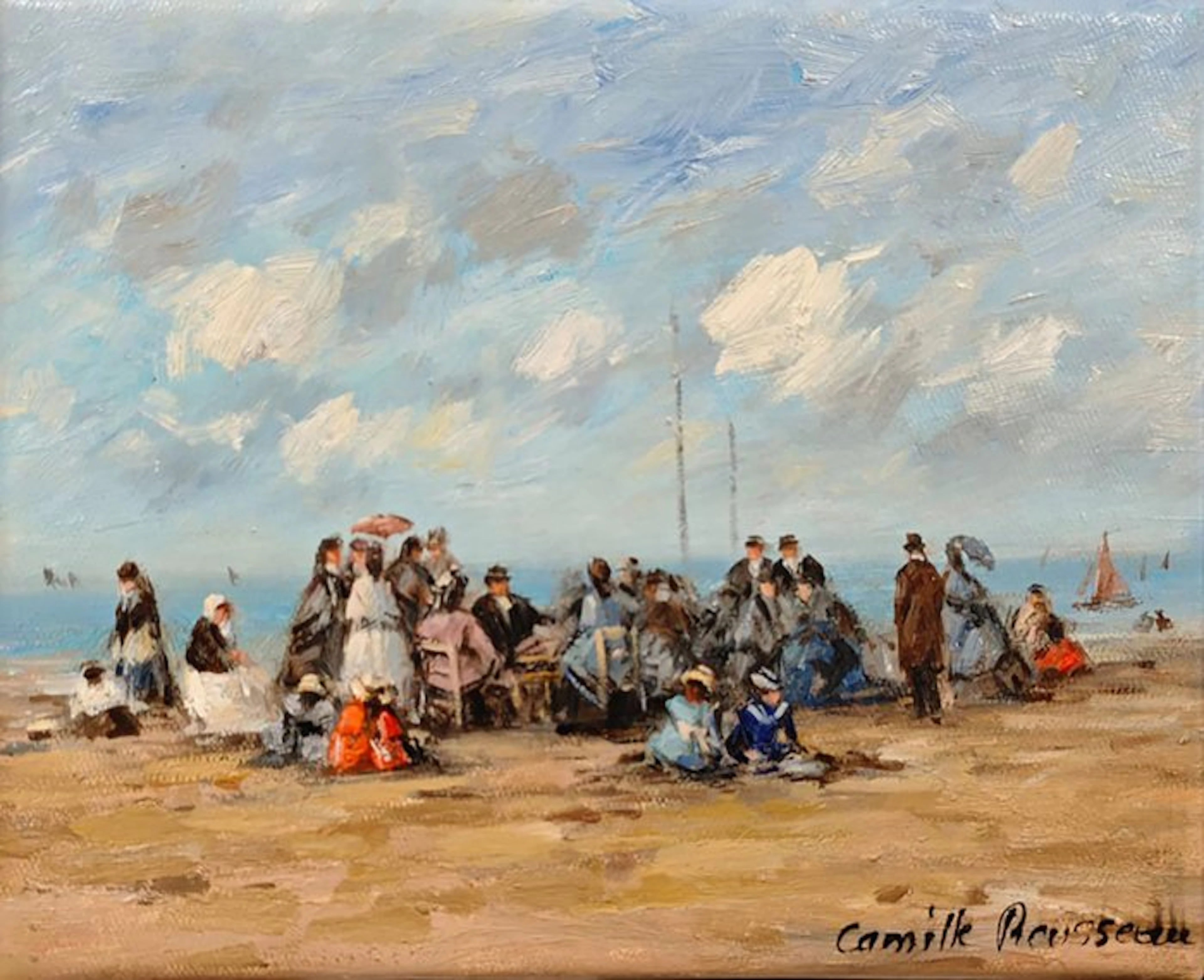 Camille Rousseau (XXI) - Une journée en bord de mer