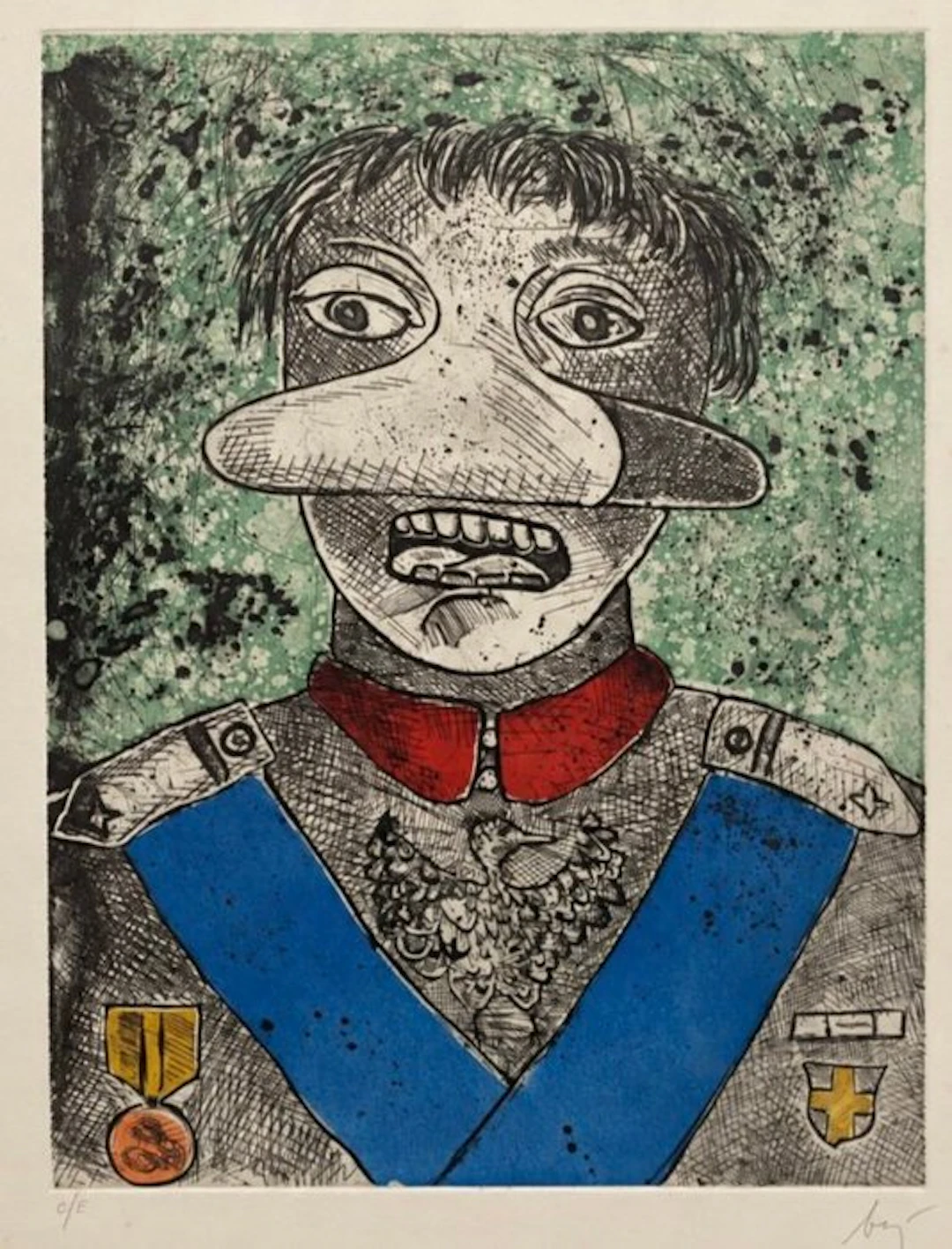 Enrico Baj (1924-2003) - Generale