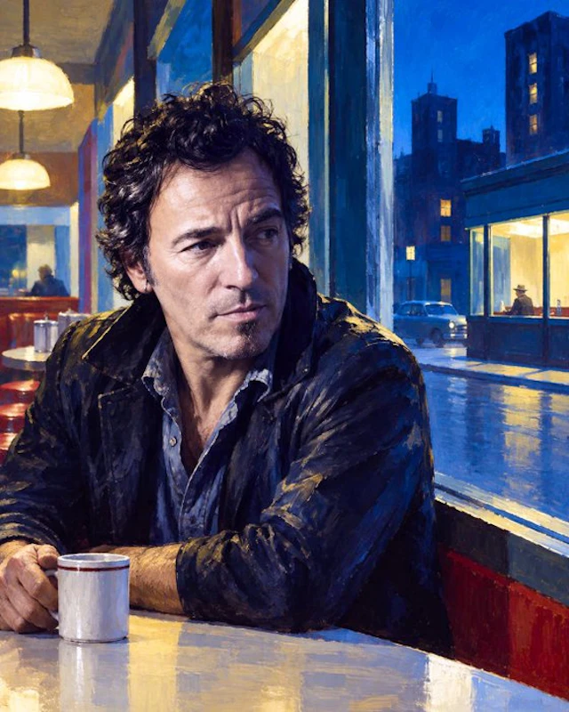 Jacon Art - Bruce Springsteen - NIGHT SONGS 3/7