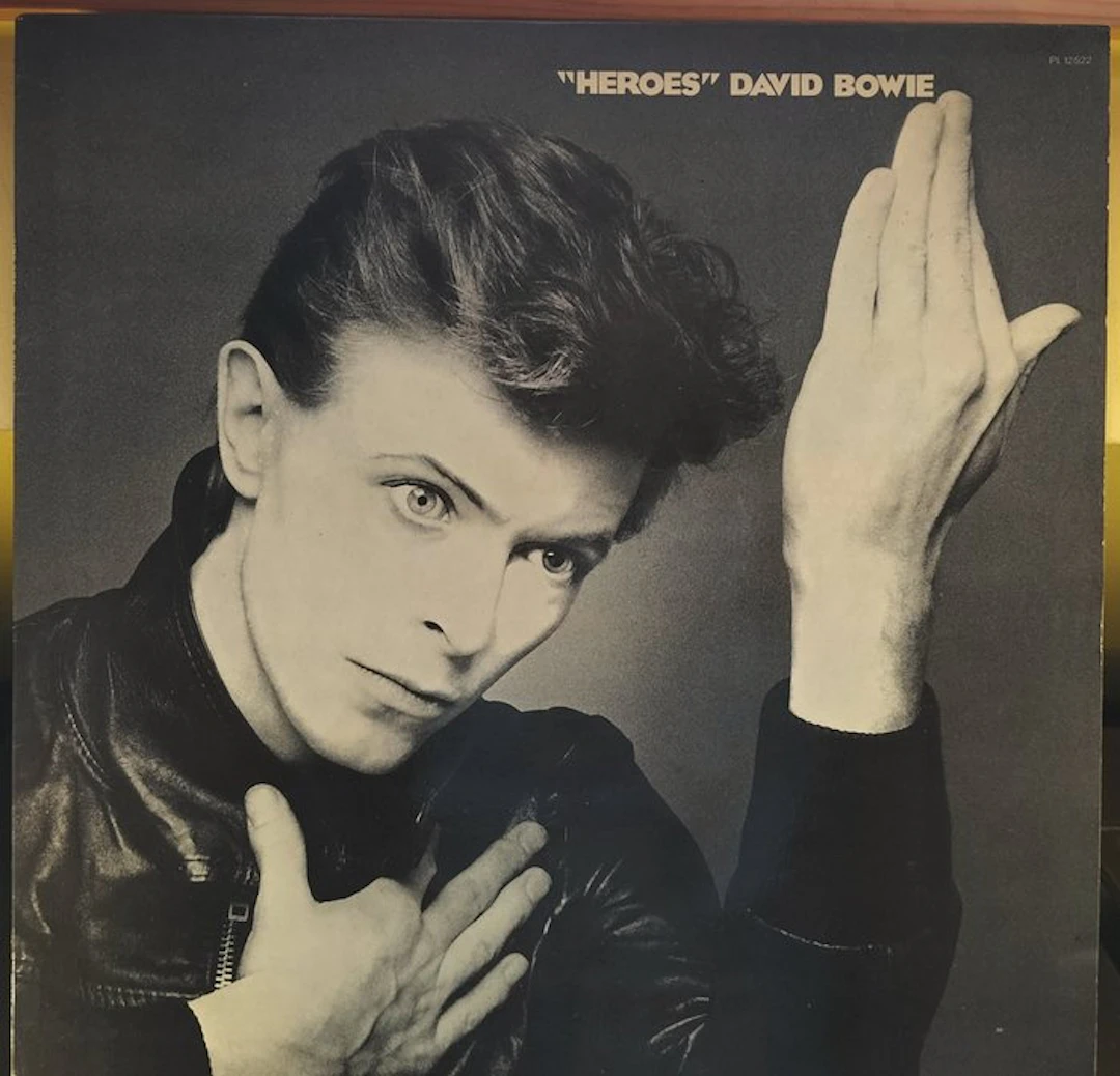 David Bowie - Heroes UK 1977 with Italian labels - LP...