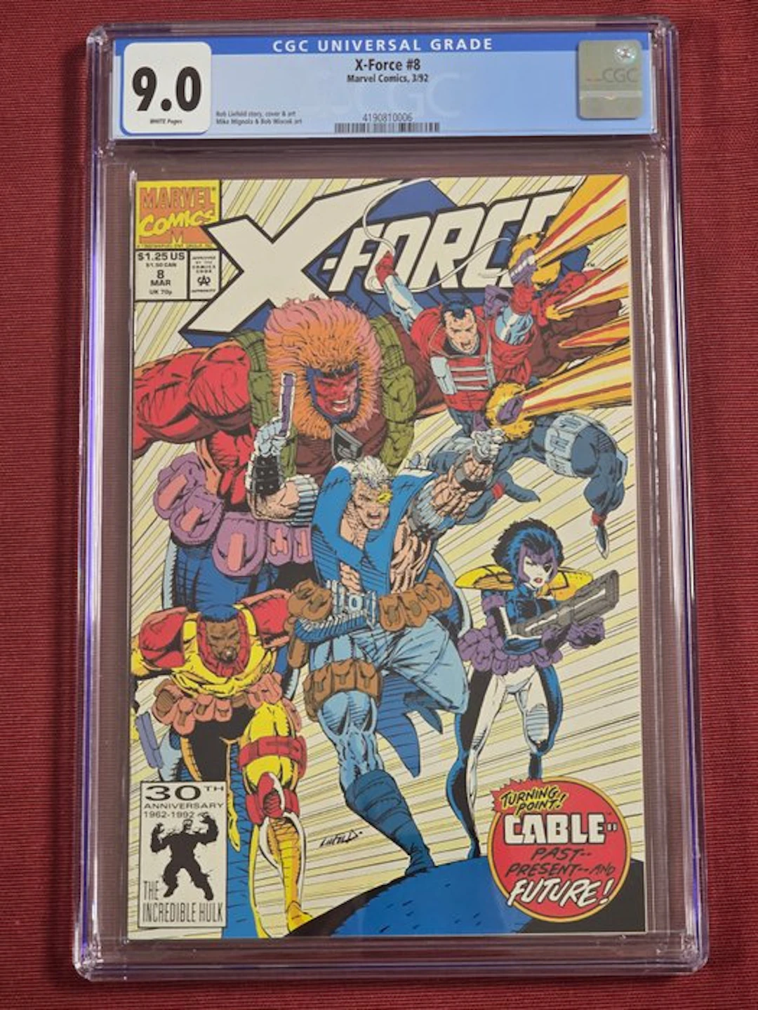 X-Force #8 - First appearance of Domino; First appearance of the Six Pack
