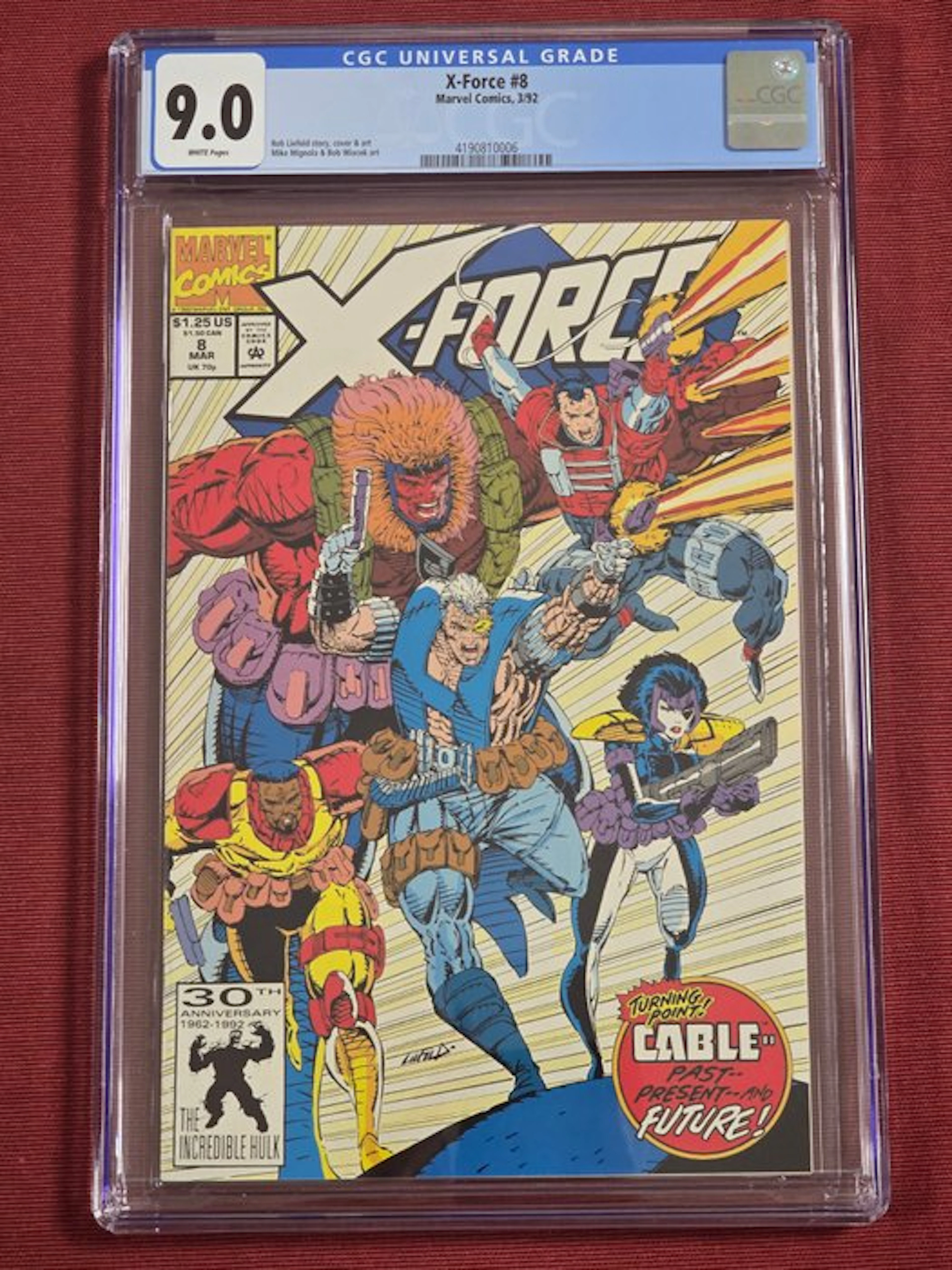 X-Force #8 - First appearance of Domino; First appearance of the Six Pack
