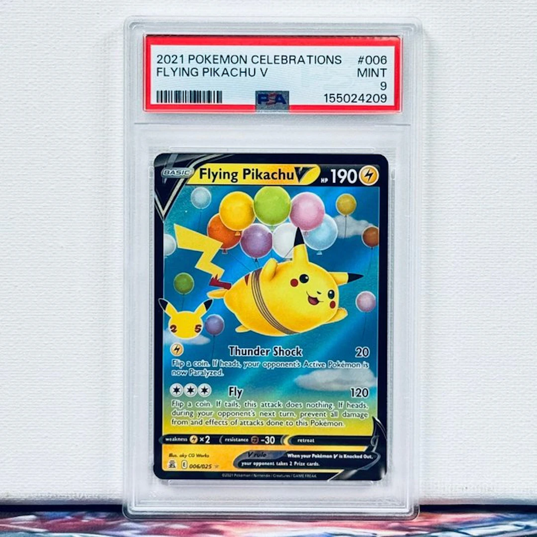 Pokémon Graded card - Flying Pikachu V #006 2021 POKEMON...