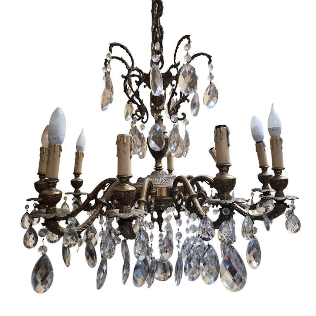 Chandelier - Gilt bronze