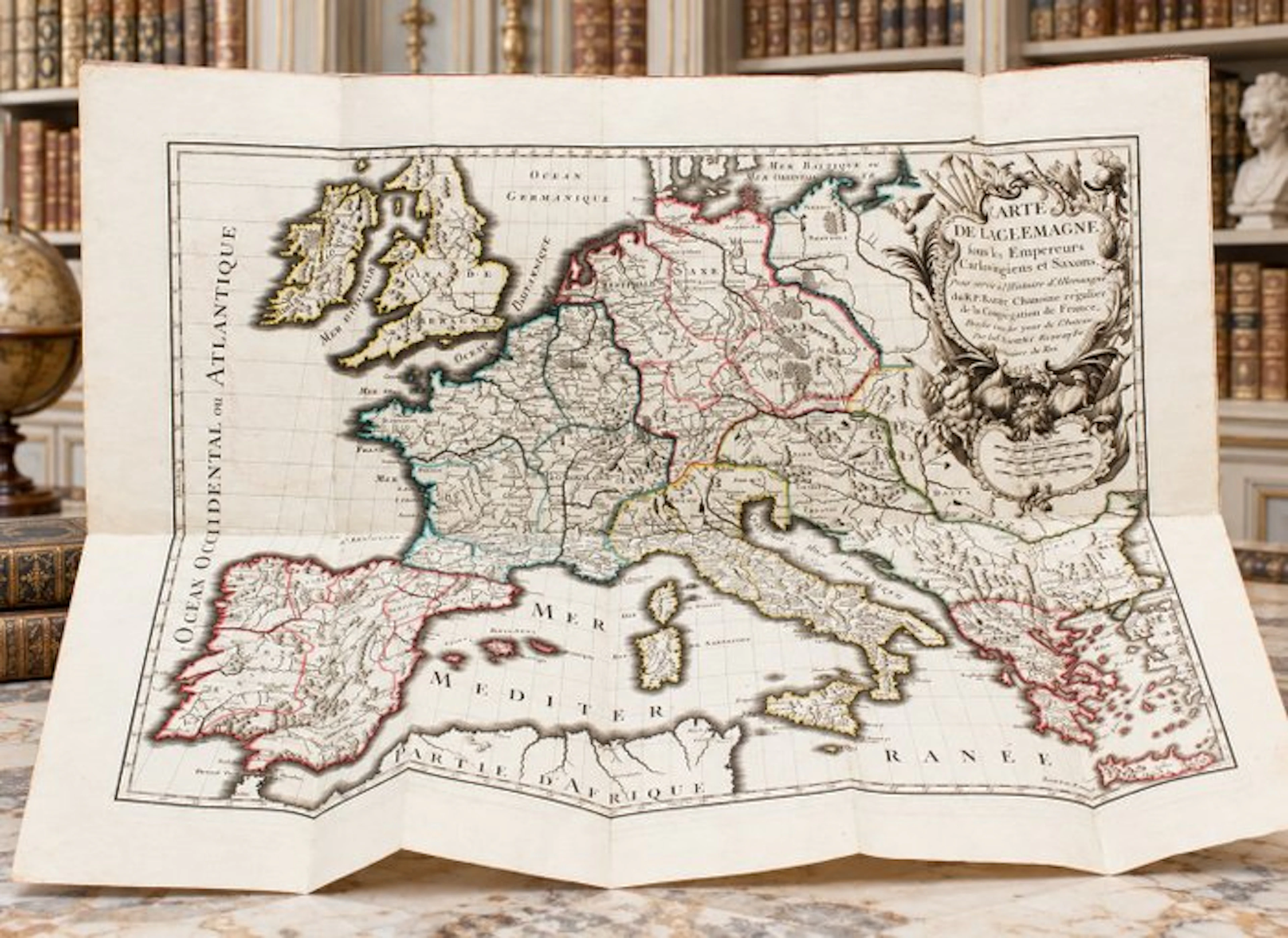 Barre - Histoire Générale d’Allemagne - 1748