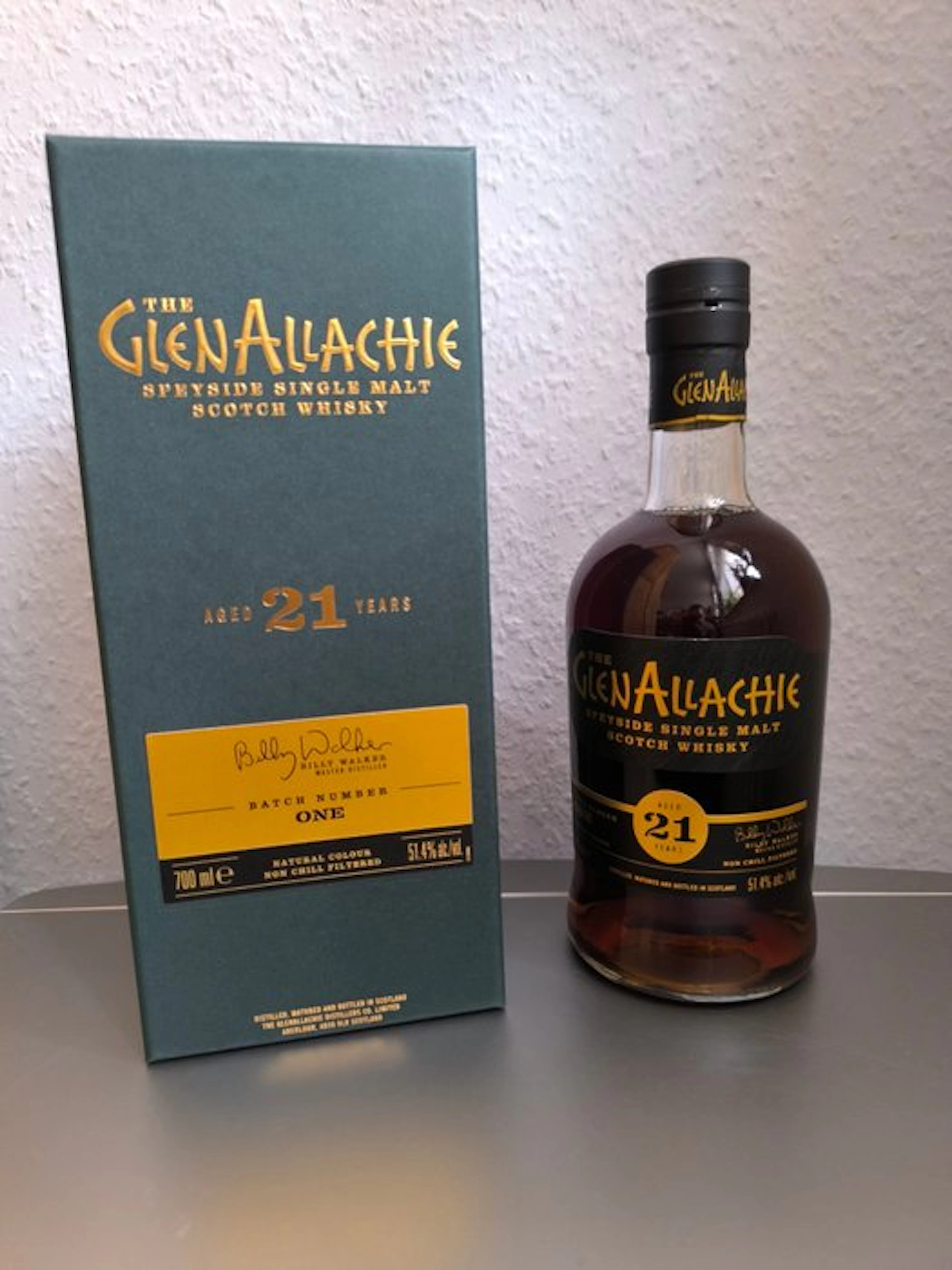 Glenallachie 21 years old Batch Number One - 700ml