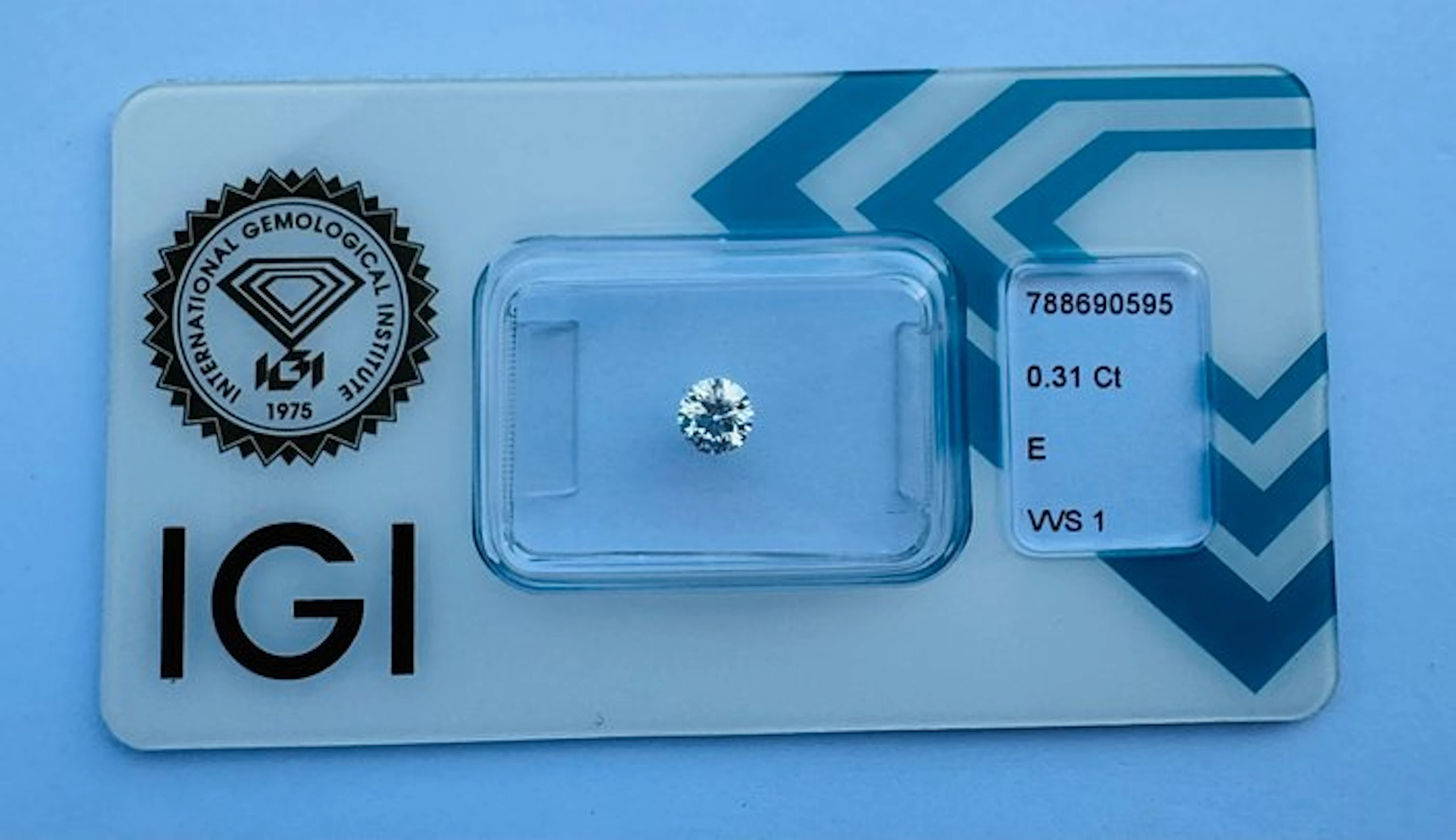 No reserve price - 1 pcs Diamond (Natural) - 0.31 ct...