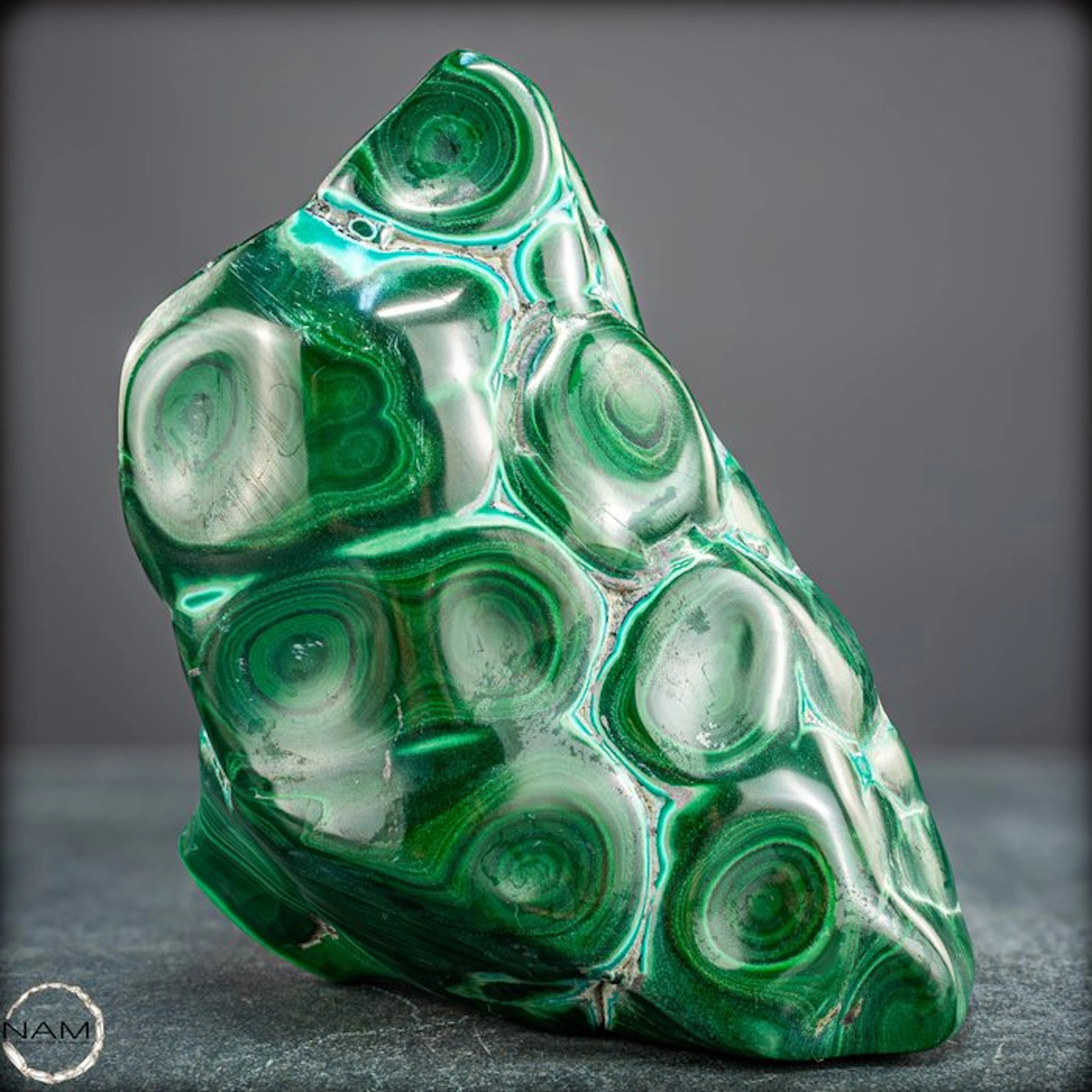 Natural freeform from malachite & chrysocolla – A...
