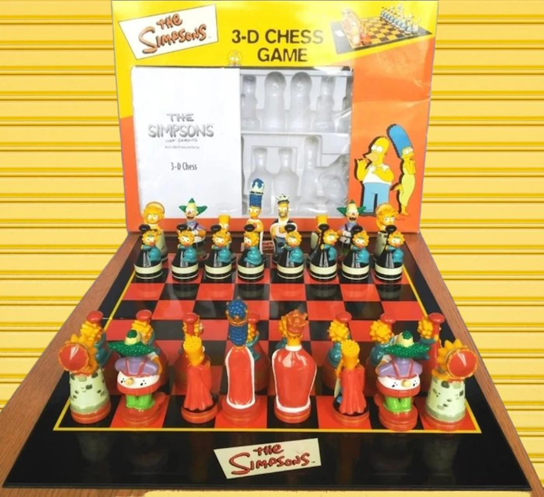 The Simpsons Chess Set