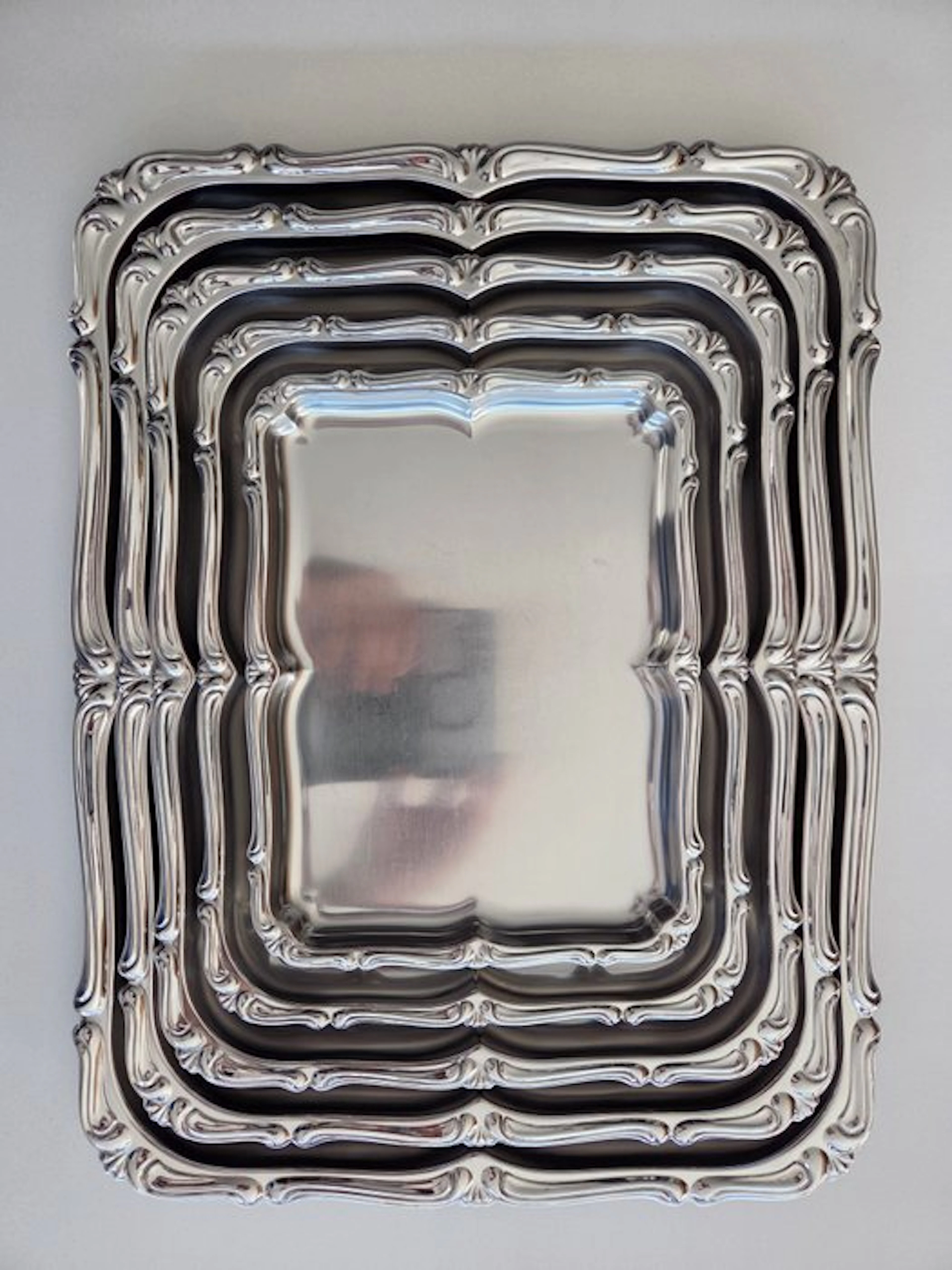 Alessi - Carlo Alessi - Platter (5) - Baroque "No