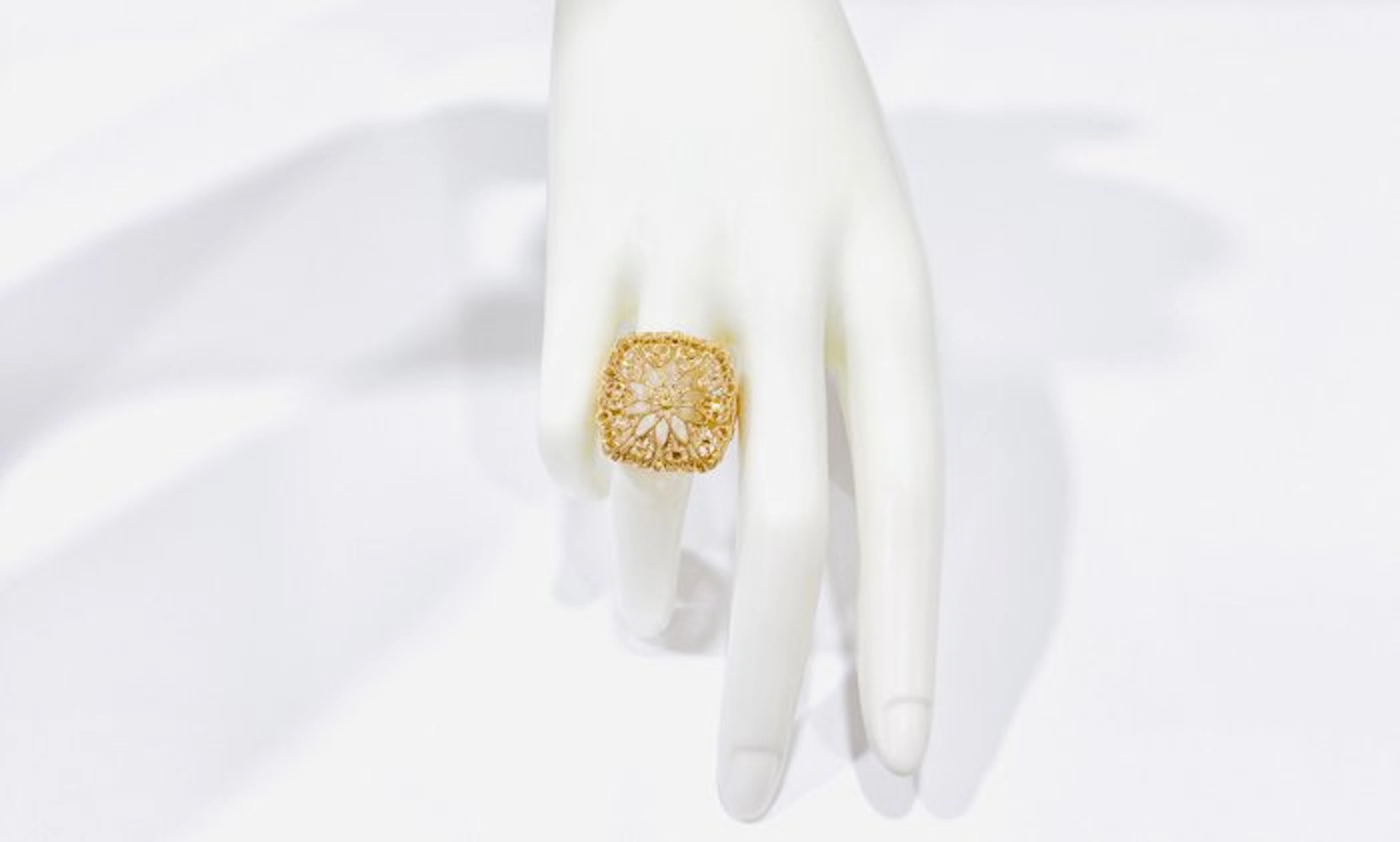 No reserve price - Ring Silver - Filigree