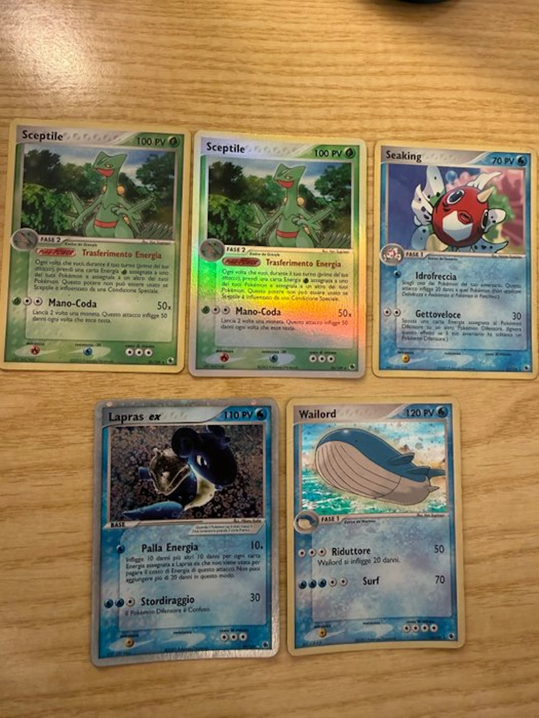 Pokémon Card - Lapras Holo, Reverse holo - EX - EX Ruby and Sapphire