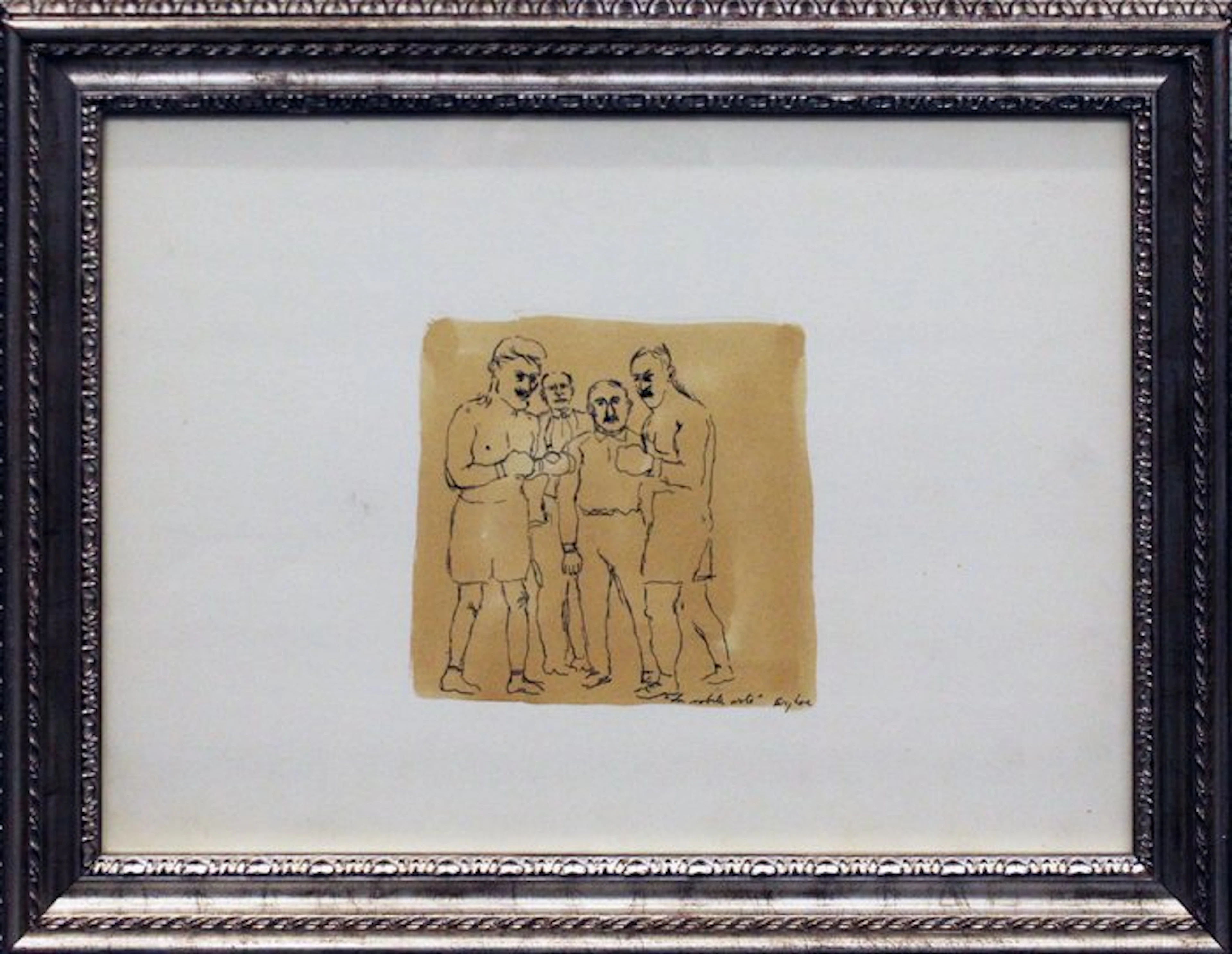 Franz Borghese (1941-2005) - La nobile arte