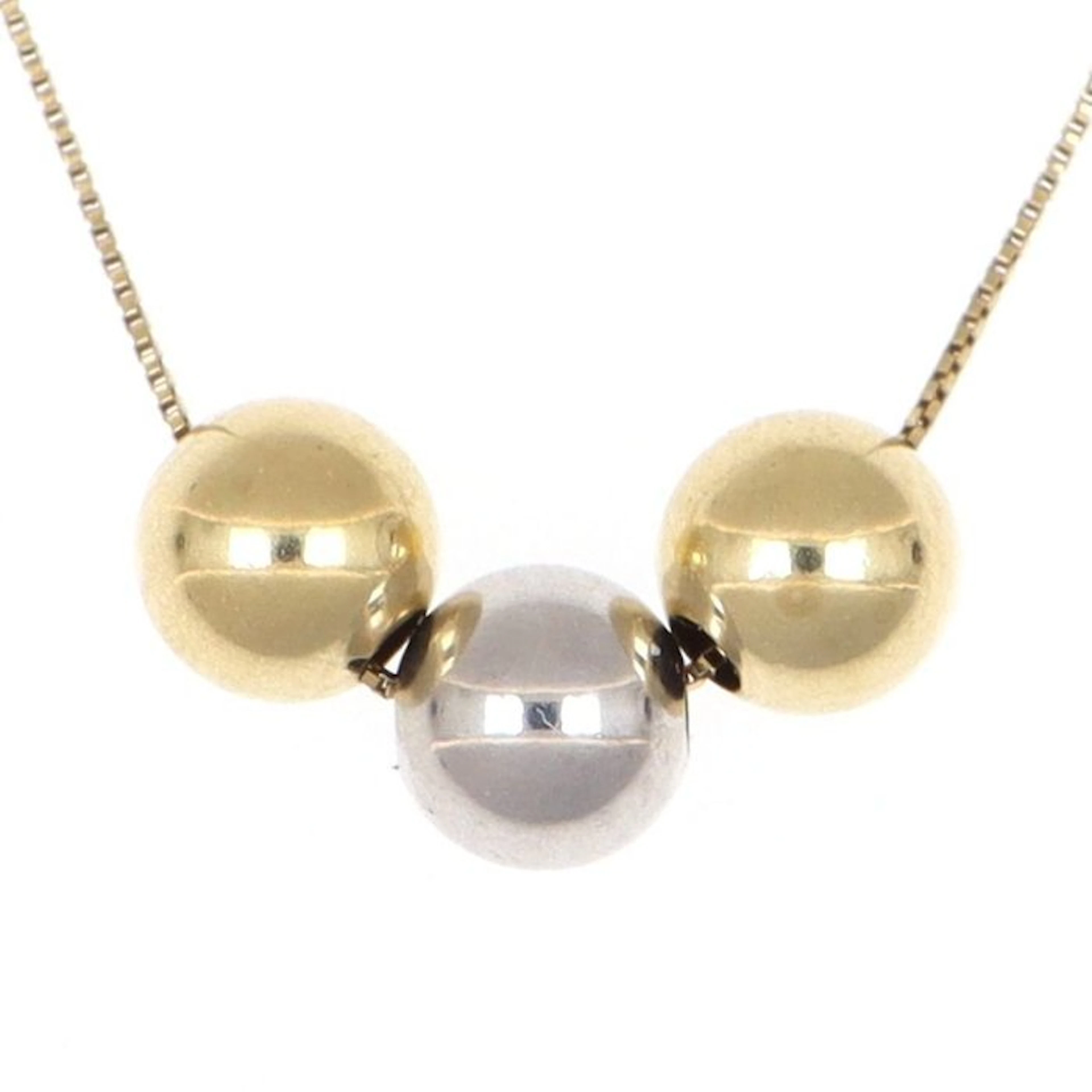 No reserve price - Necklace with pendant - 18 kt. Yellow gold, White gold