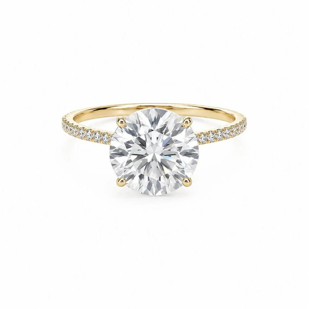 No reserve price - Ring - 14 kt