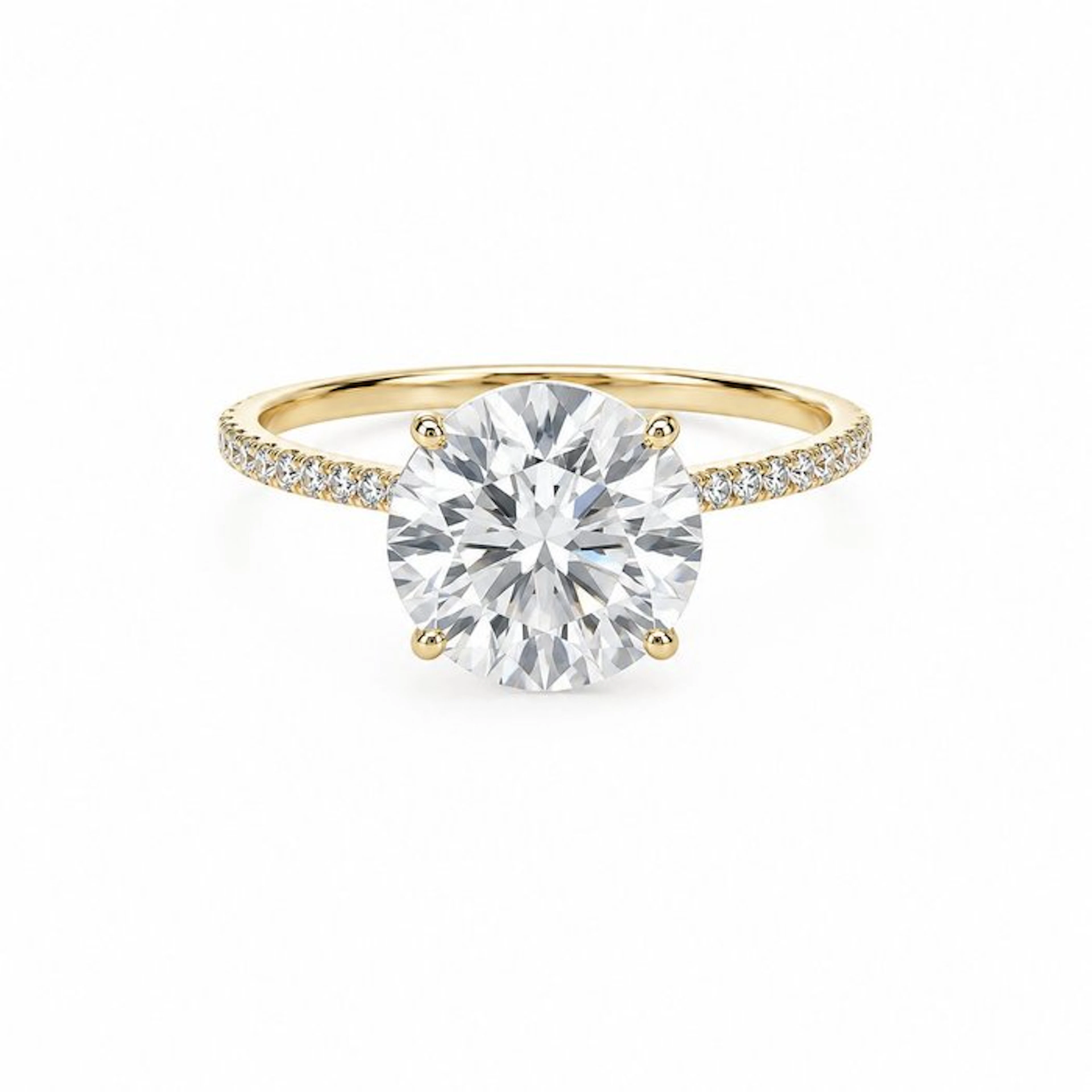 No reserve price - Ring - 14 kt